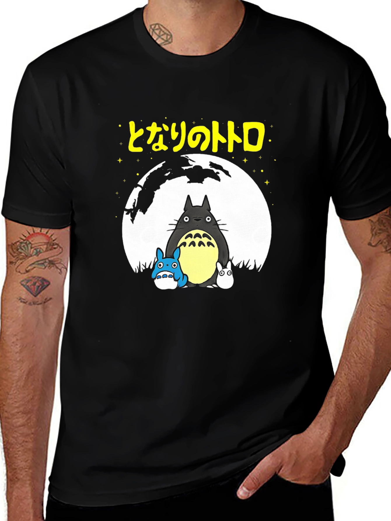 Totoro T-Shirt Anime Graphic Tee