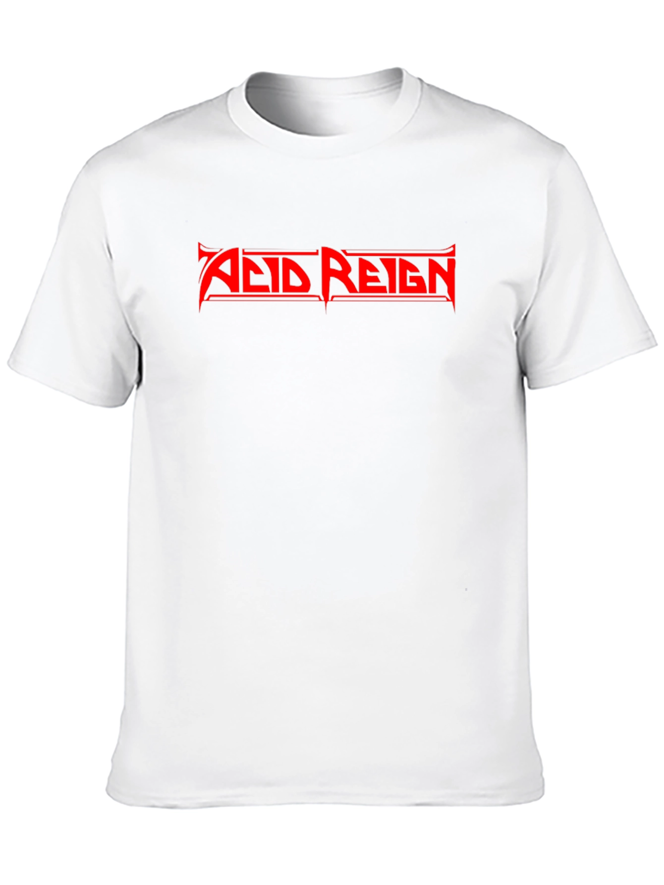 Acid Reign Band T-Shirt - Black Cotton Tee