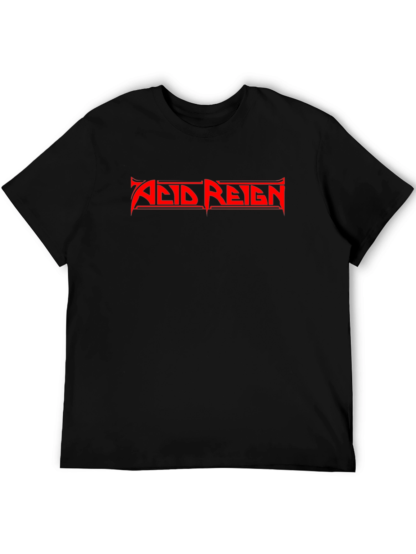 Acid Reign Band T-Shirt - Black Cotton Tee