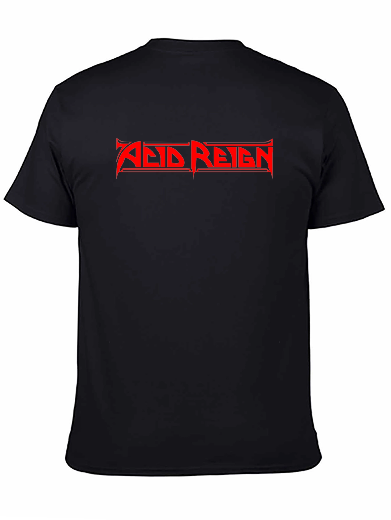Acid Reign Band T-Shirt - Black Cotton Tee