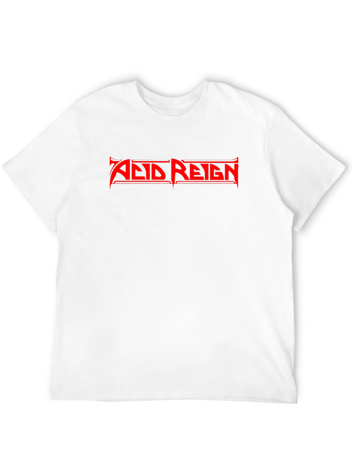 Acid Reign Band T-Shirt - Black Cotton Tee