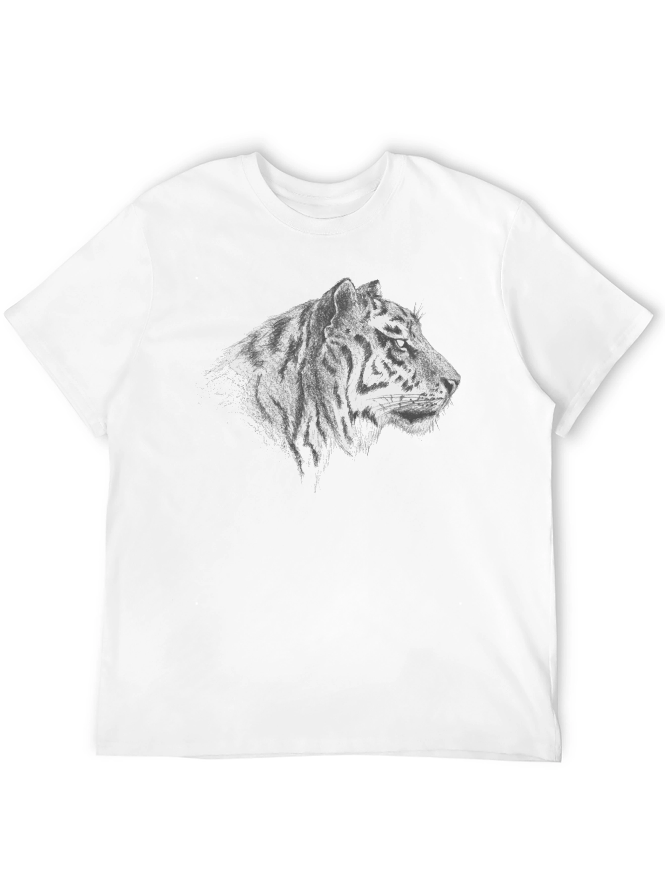 Tiger Graphic Black T-Shirt - Stylish Animal Tee