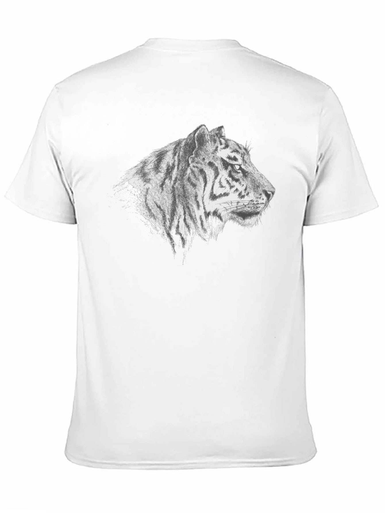 Tiger Graphic Black T-Shirt - Stylish Animal Tee