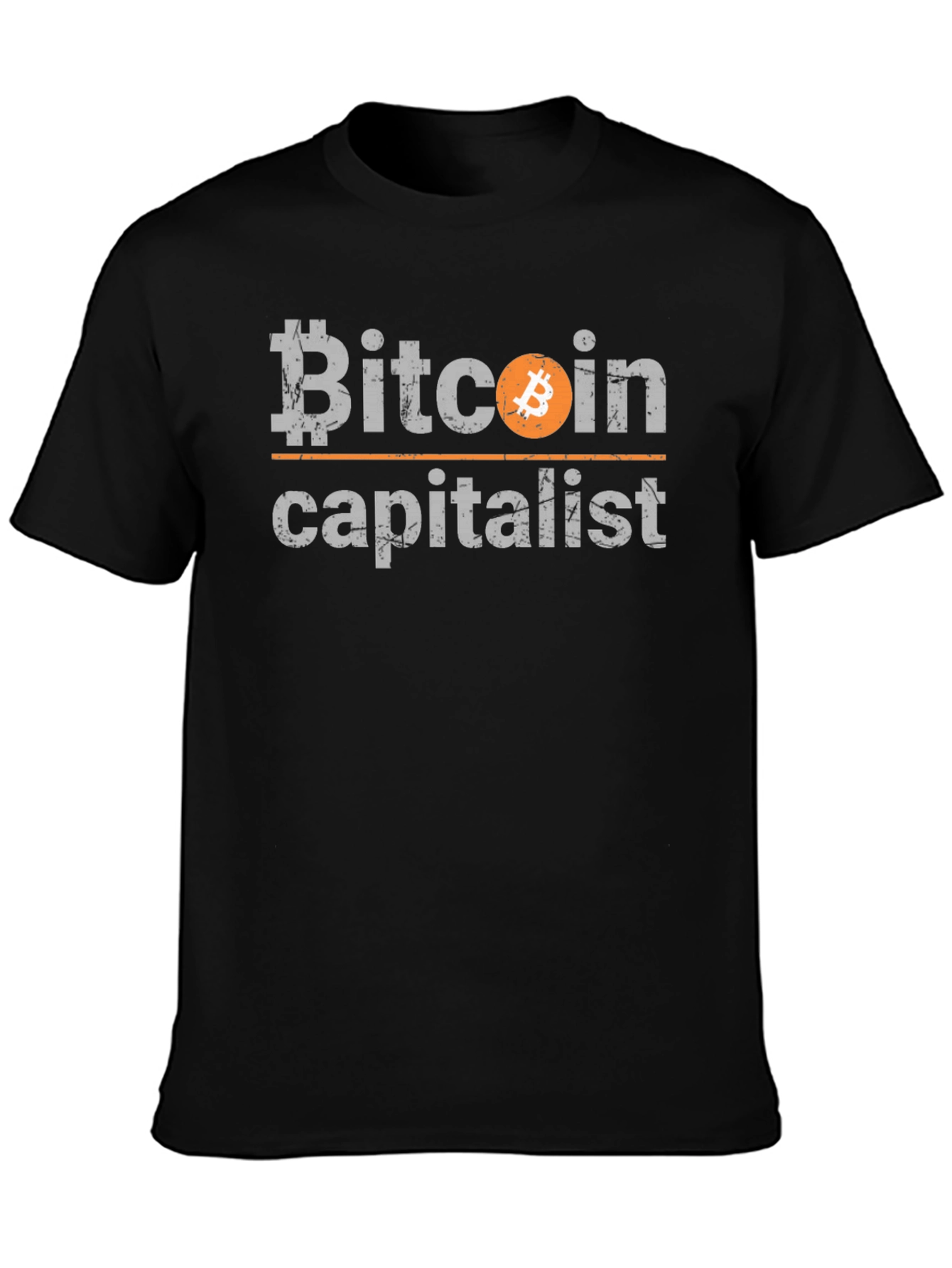 Bitcoin Capitalist Graphic Tee - Cryptocurrency T-Shirt
