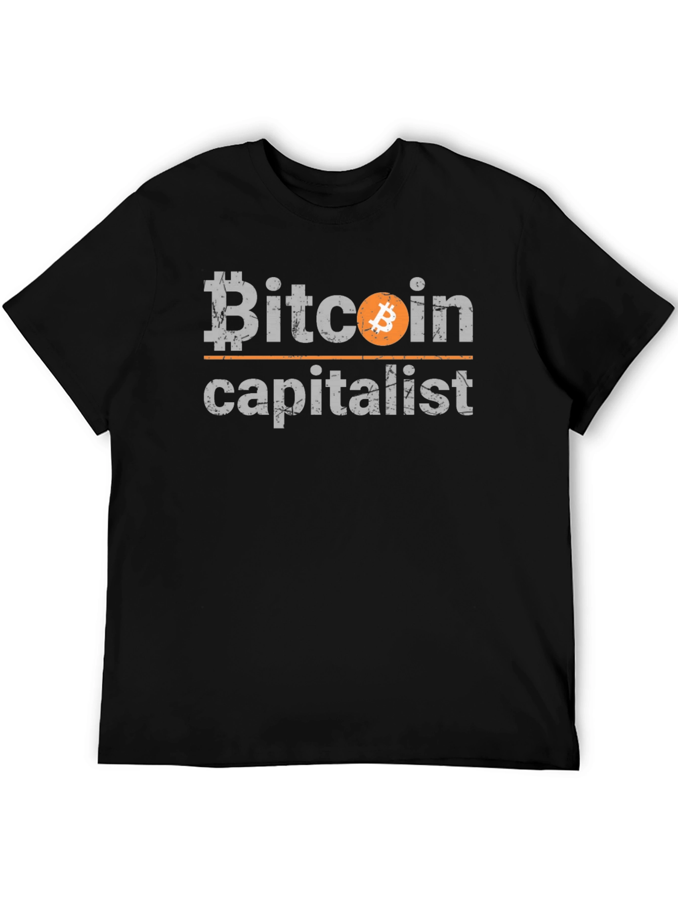 Bitcoin Capitalist Graphic Tee - Cryptocurrency T-Shirt