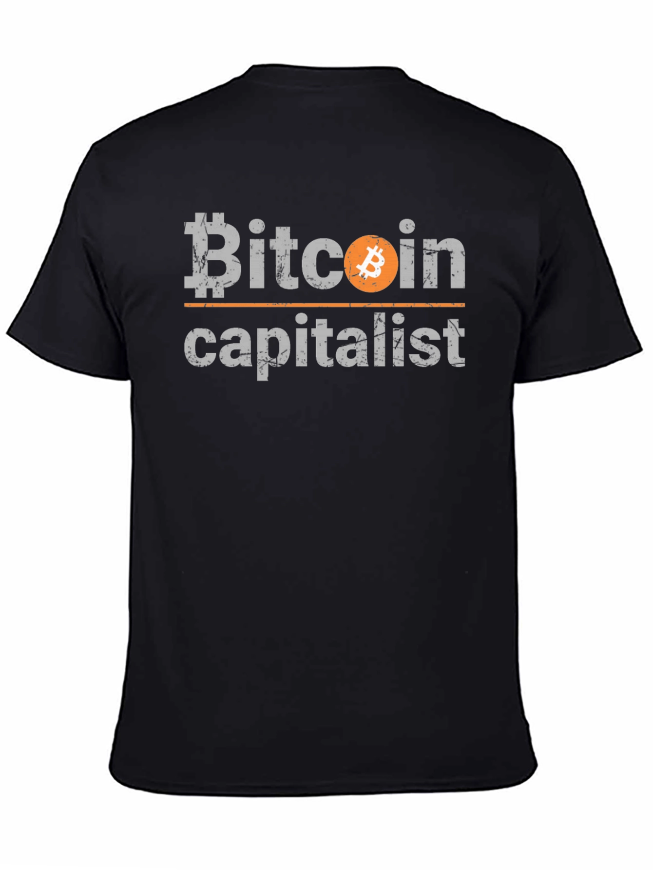 Bitcoin Capitalist Graphic Tee - Cryptocurrency T-Shirt