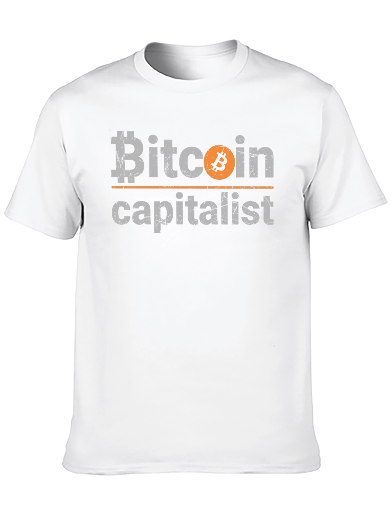 Bitcoin Capitalist Graphic Tee - Cryptocurrency T-Shirt