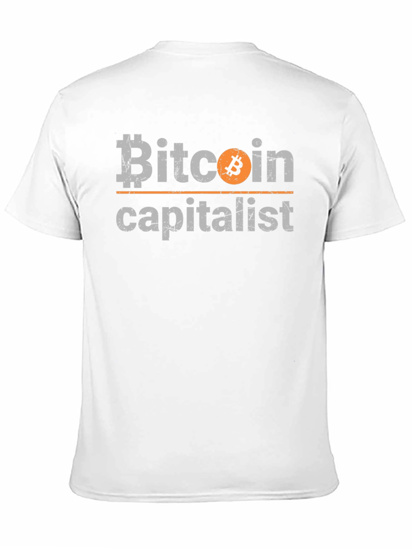 Bitcoin Capitalist Graphic Tee - Cryptocurrency T-Shirt