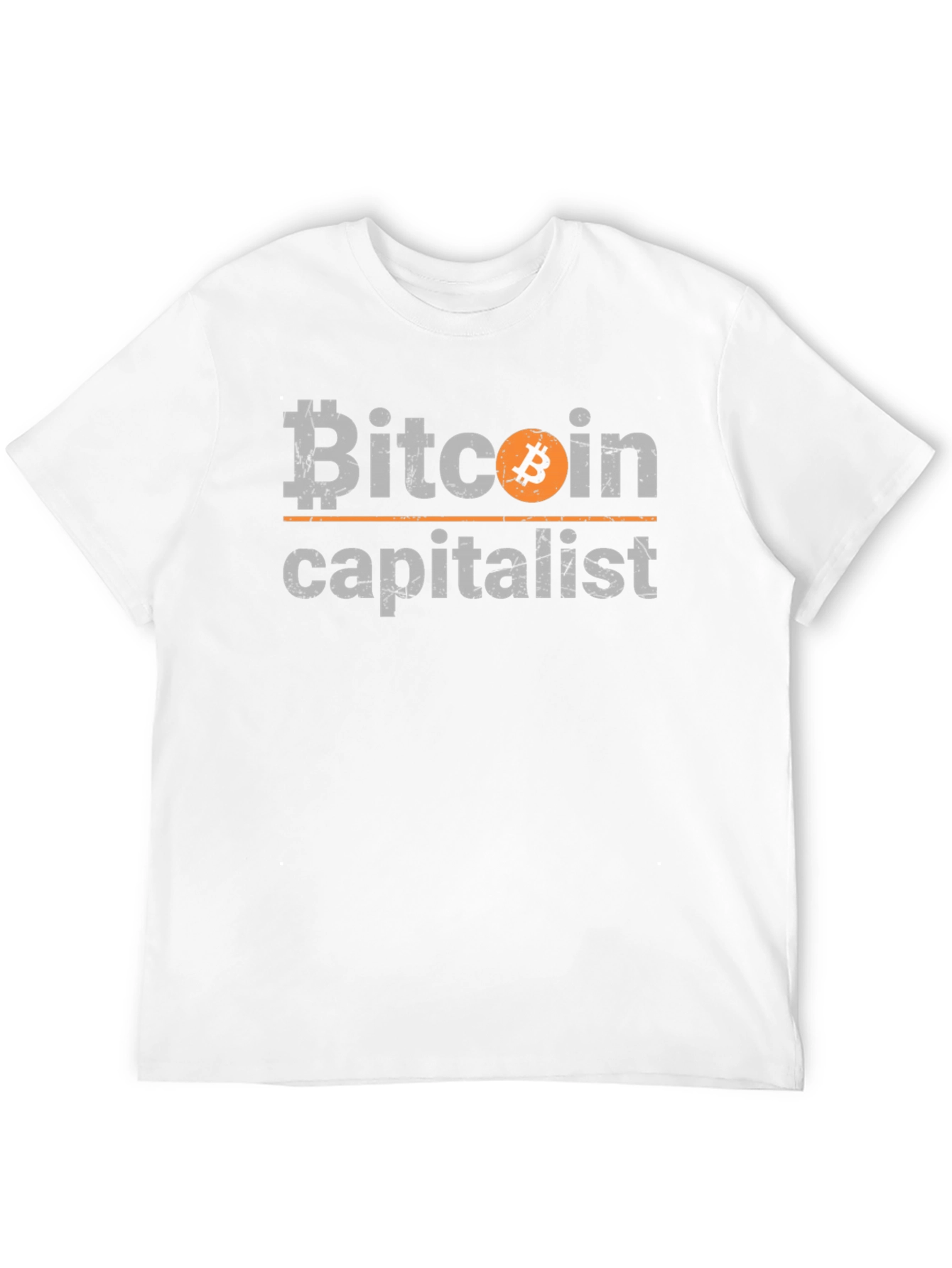 Bitcoin Capitalist Graphic Tee - Cryptocurrency T-Shirt