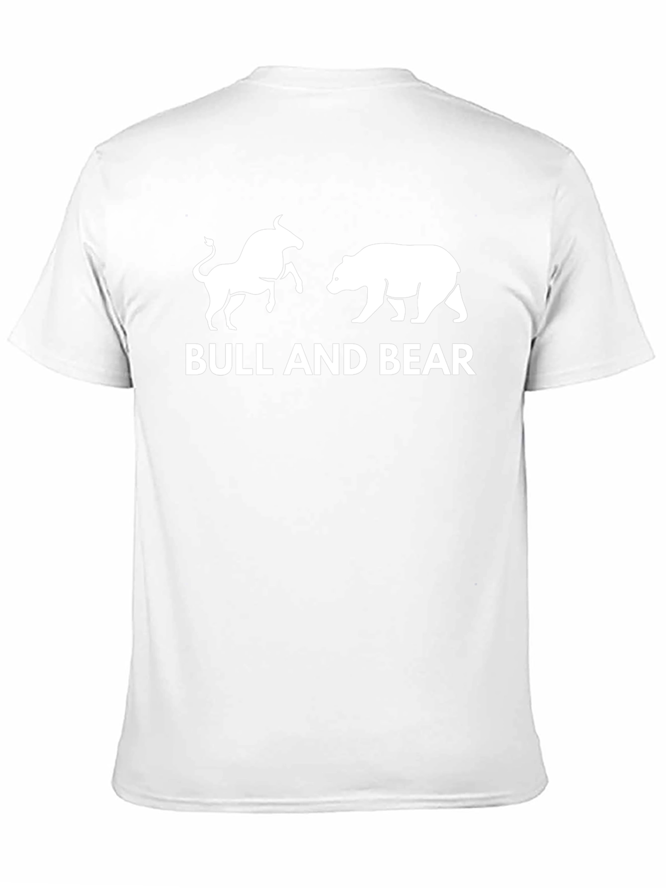 Bull and Bear Black Graphic Tee