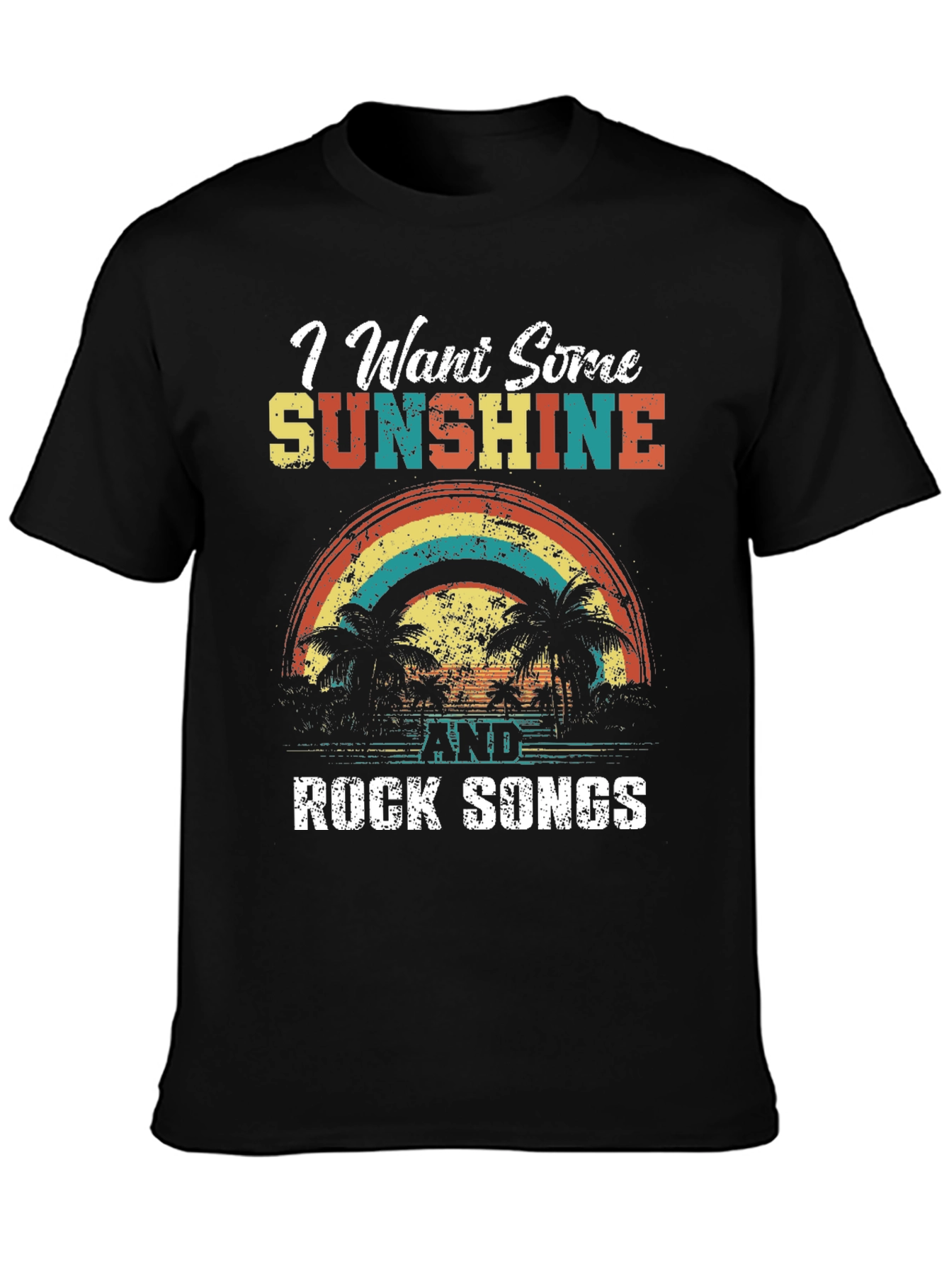 Sunshine & Rock Songs Graphic Tee