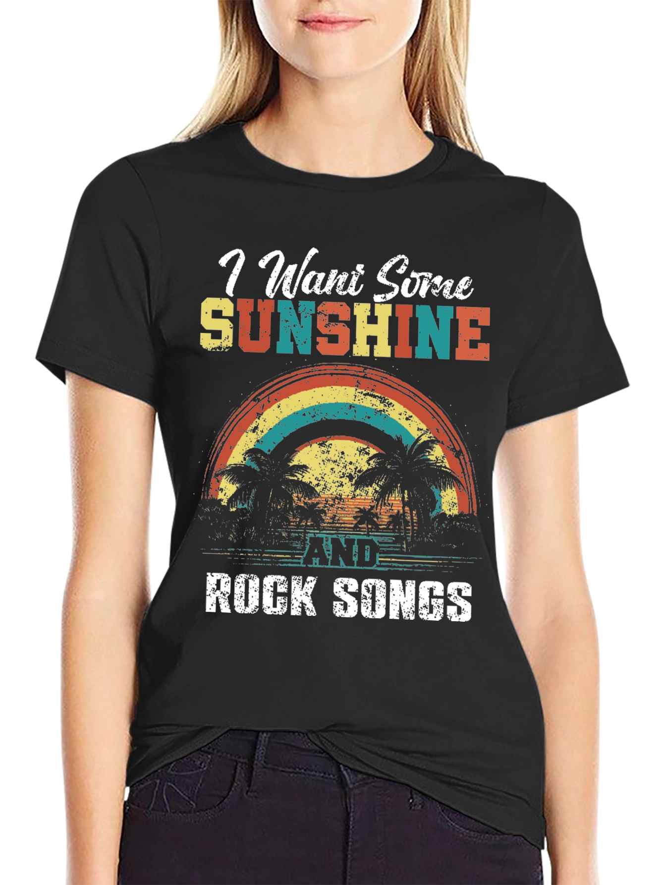 Sunshine & Rock Songs Graphic Tee