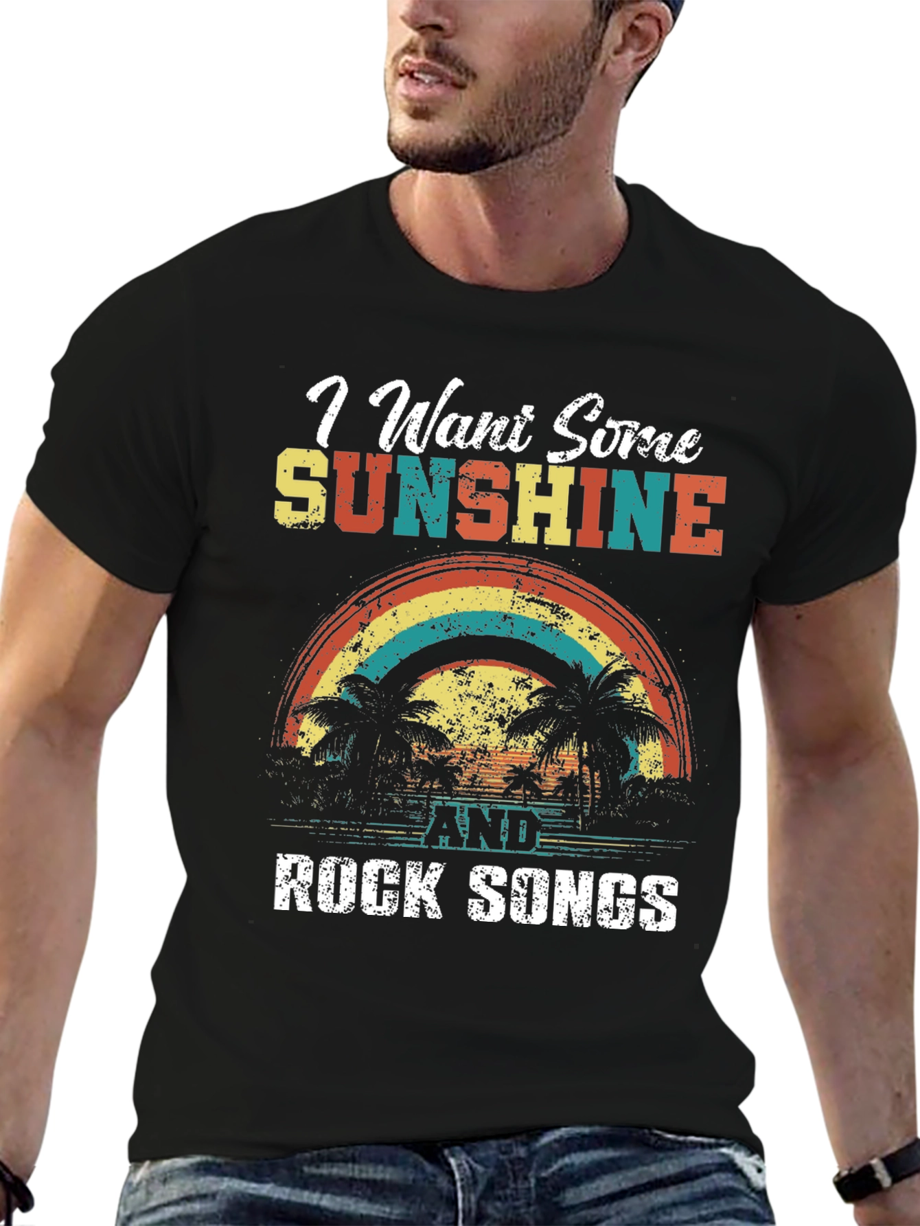 Sunshine & Rock Songs Graphic Tee