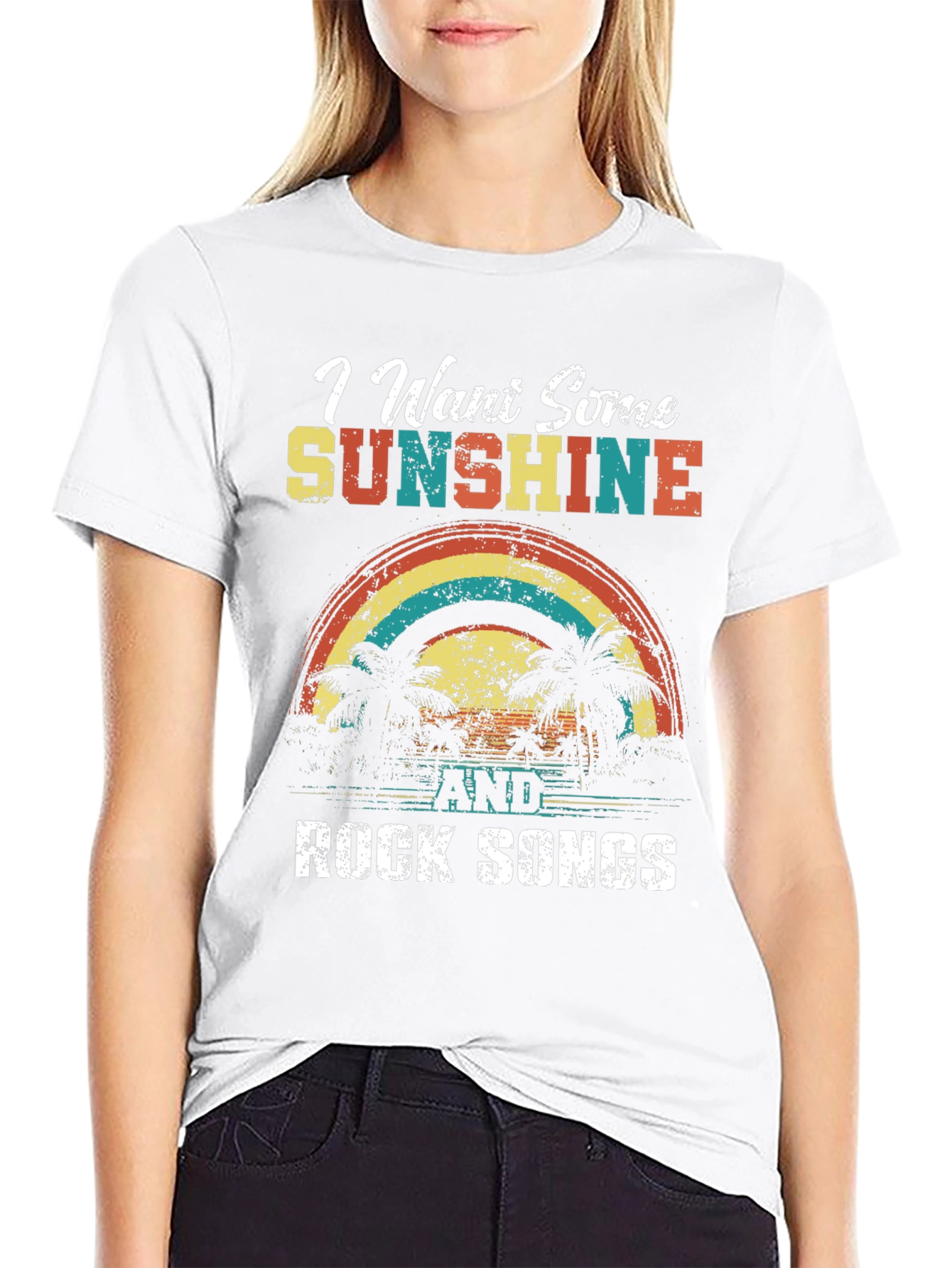 Sunshine & Rock Songs Graphic Tee