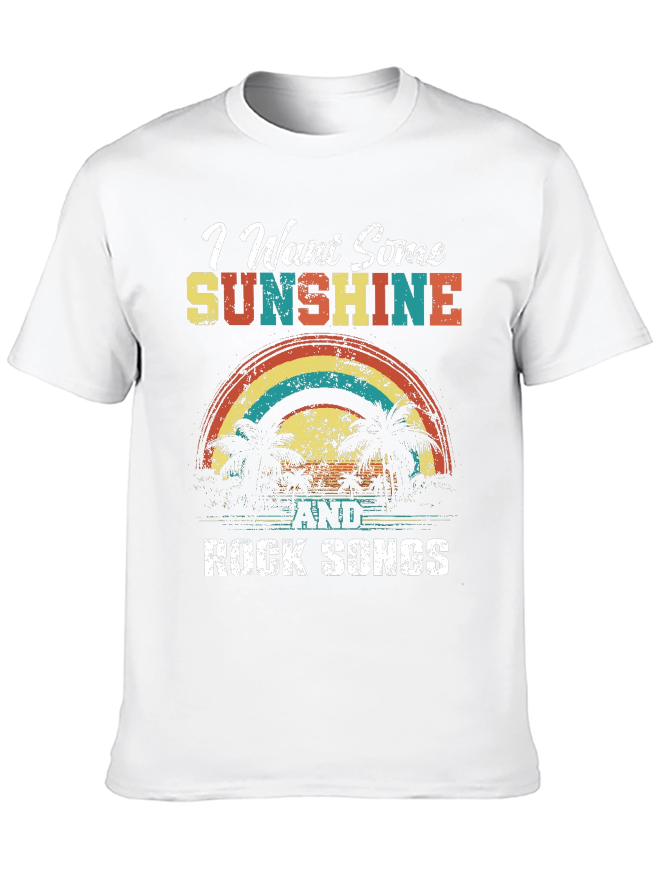 Sunshine & Rock Songs Graphic Tee
