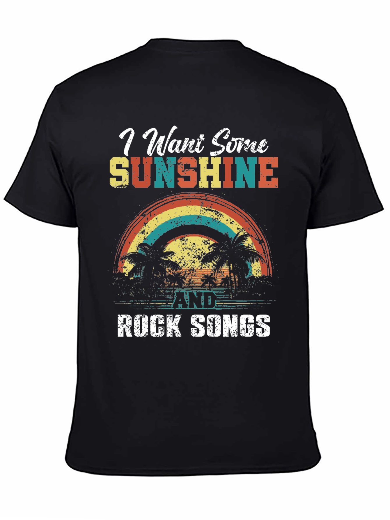 Sunshine & Rock Songs Graphic Tee