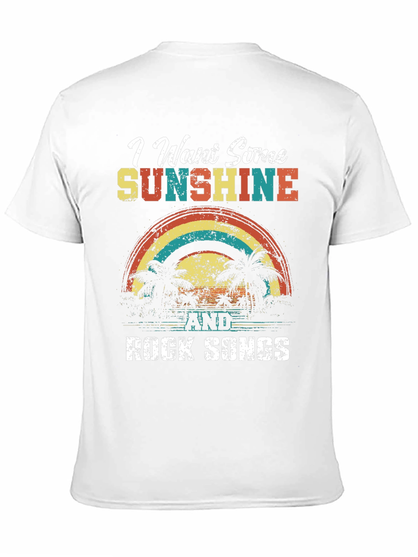 Sunshine & Rock Songs Graphic Tee