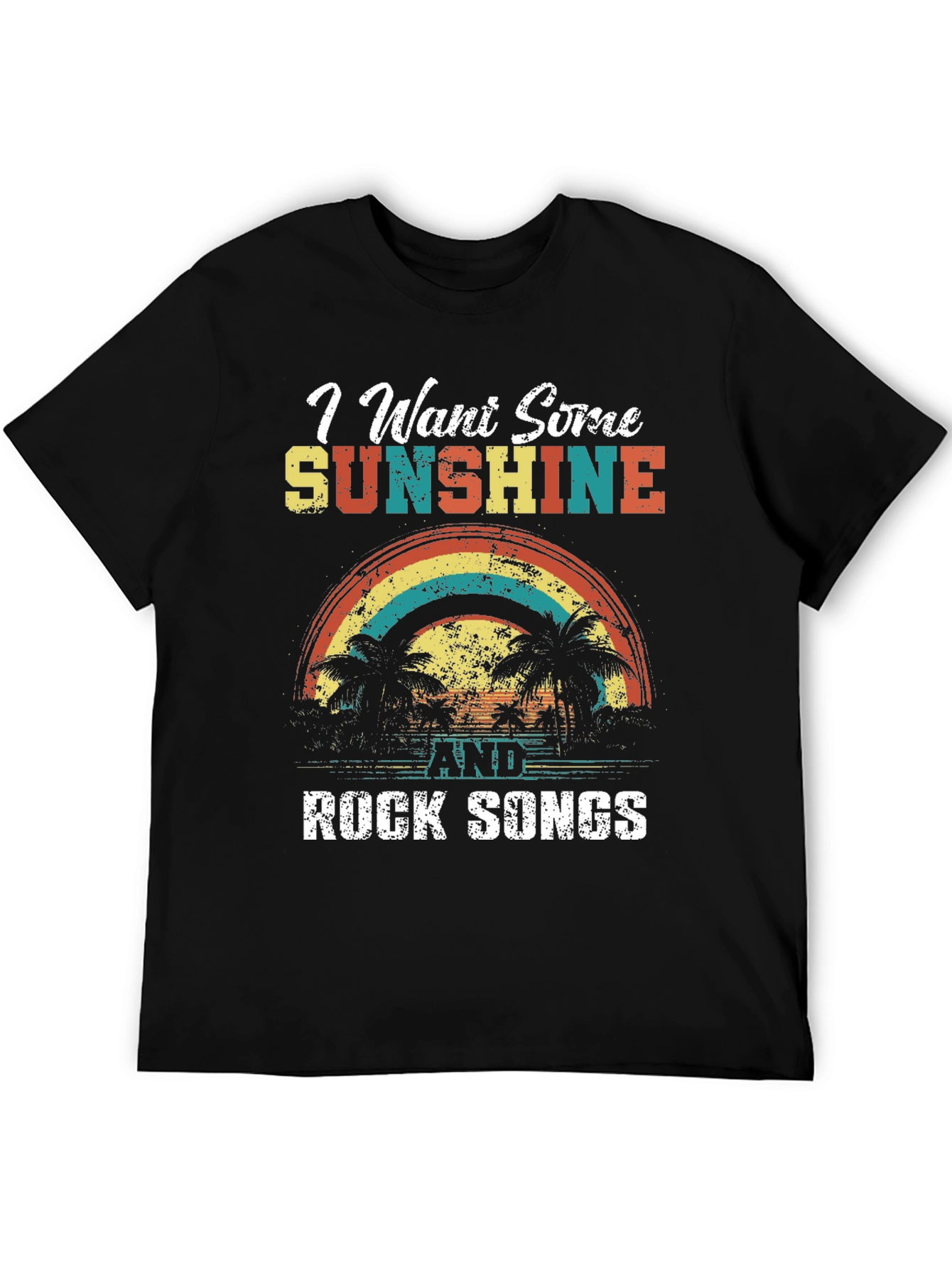 Sunshine & Rock Songs Graphic Tee