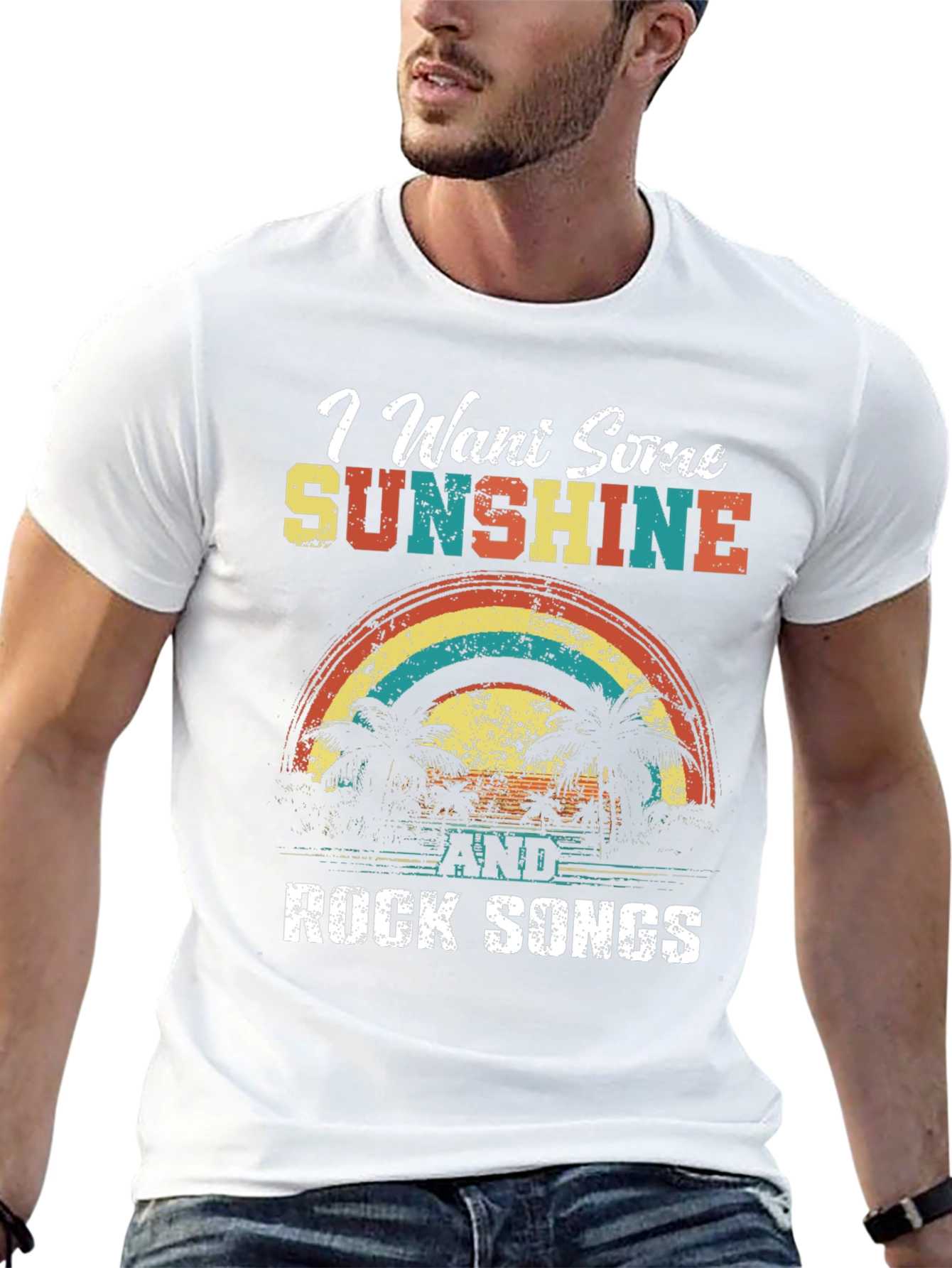 Sunshine & Rock Songs Graphic Tee