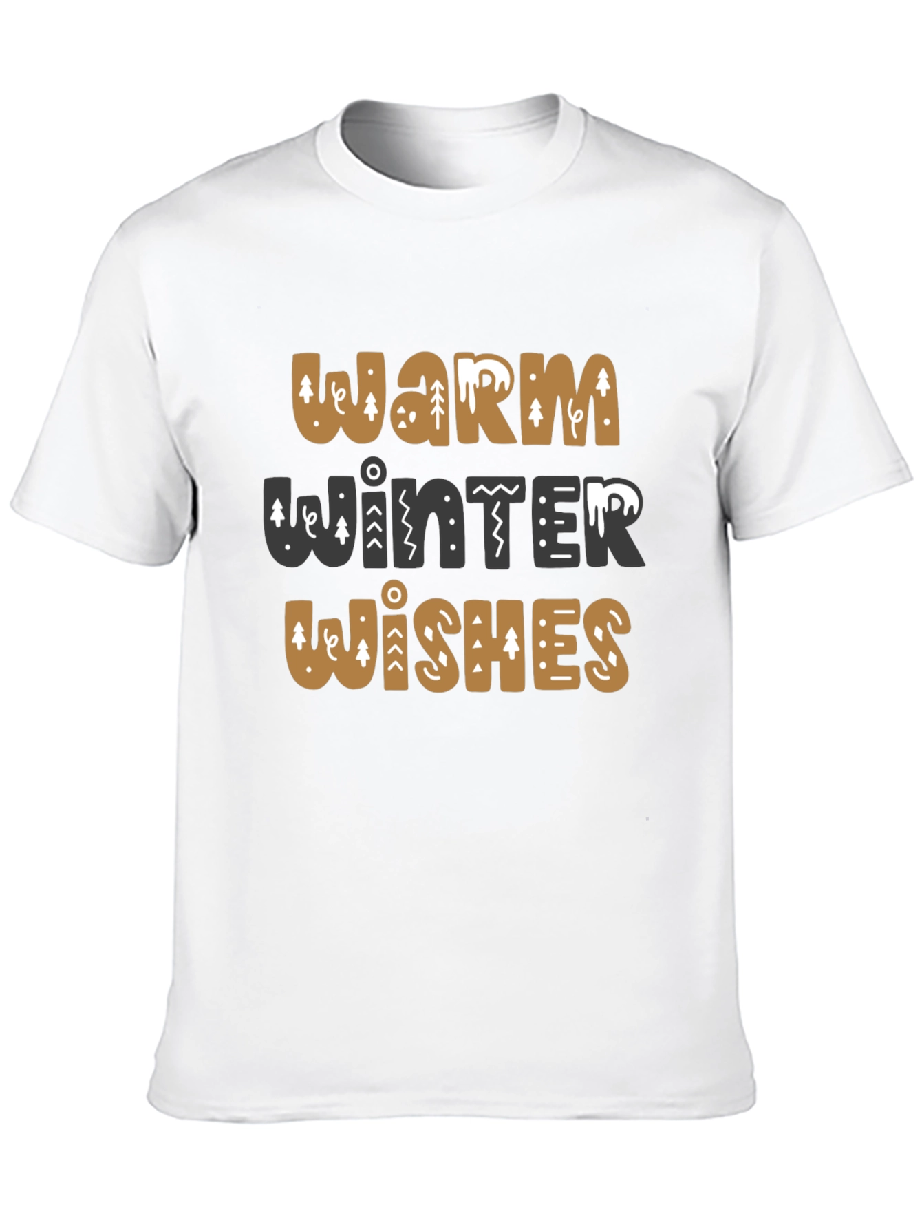 Warm Winter Wishes Graphic T-Shirt