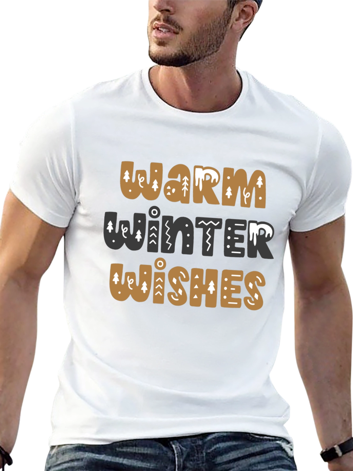 Warm Winter Wishes Graphic T-Shirt