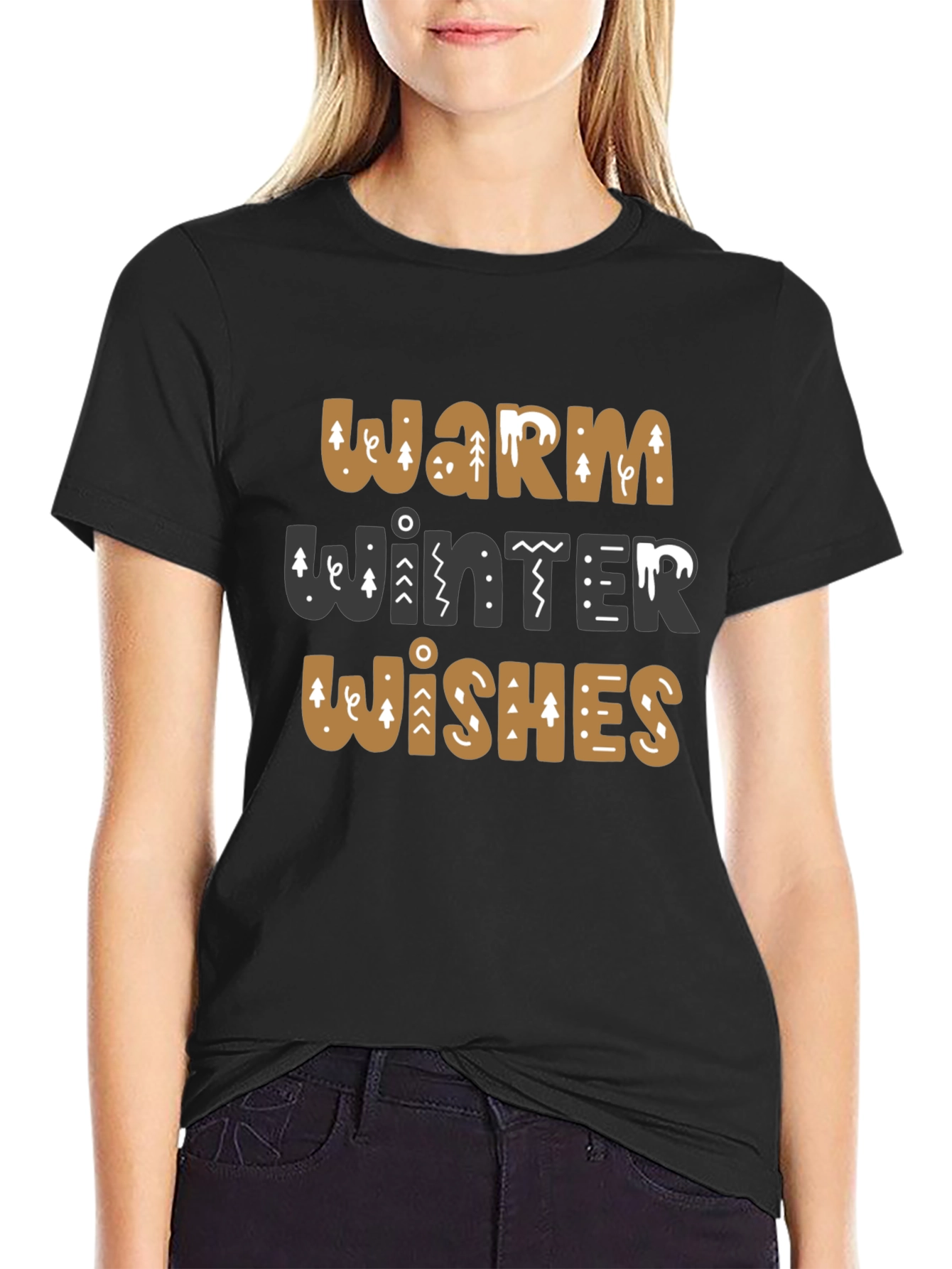 Warm Winter Wishes Graphic T-Shirt