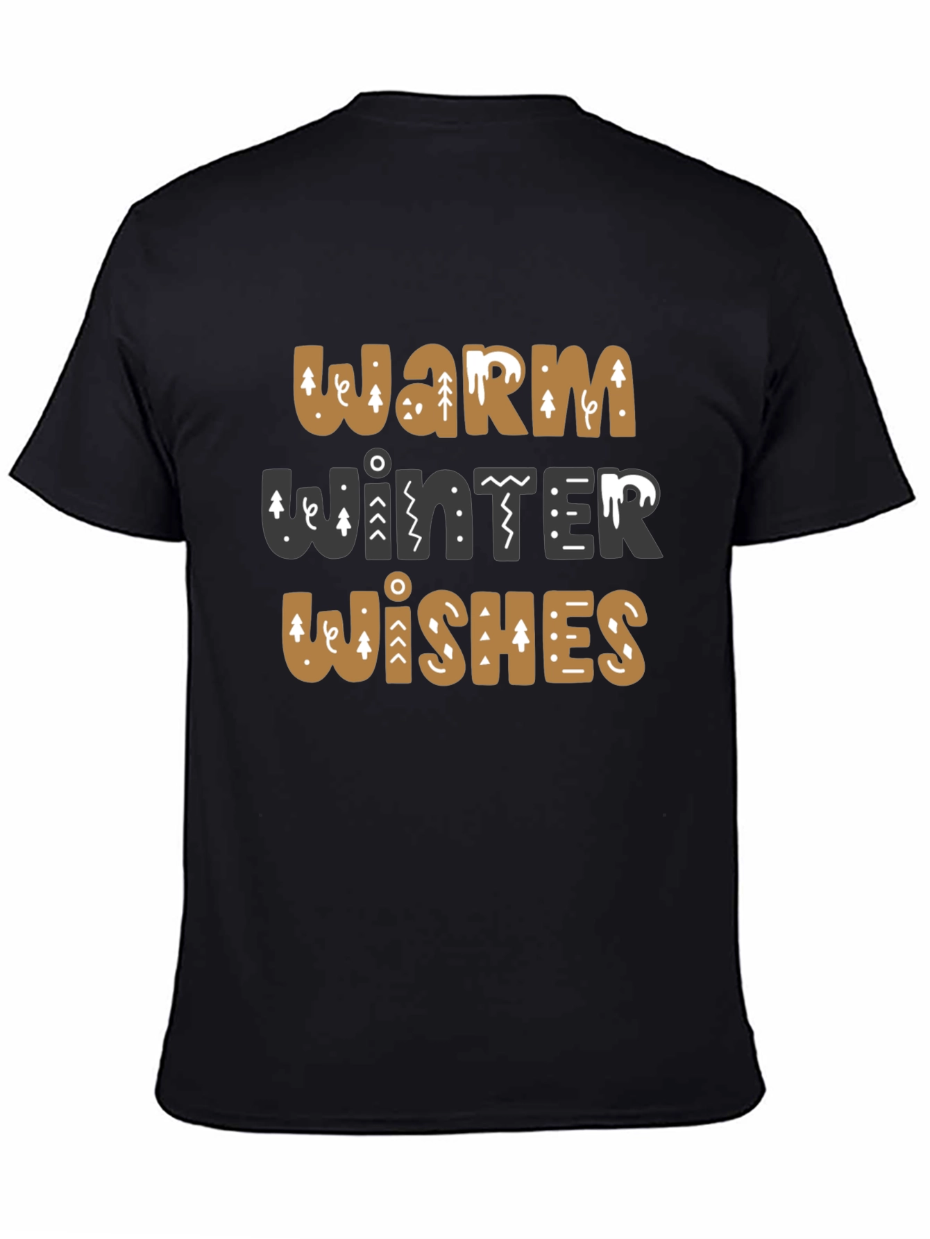 Warm Winter Wishes Graphic T-Shirt
