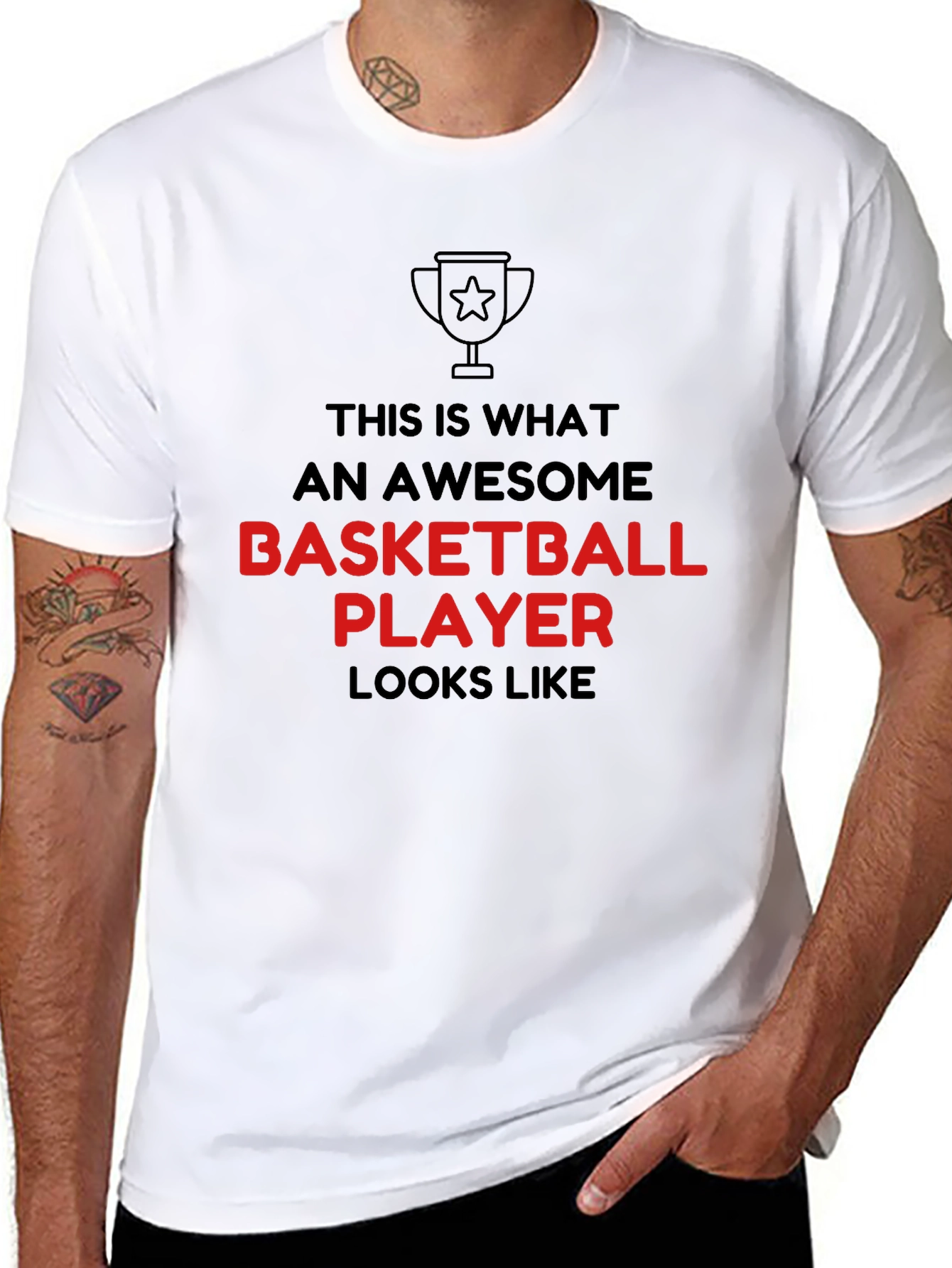 Awesome Basketball Player T-Shirt