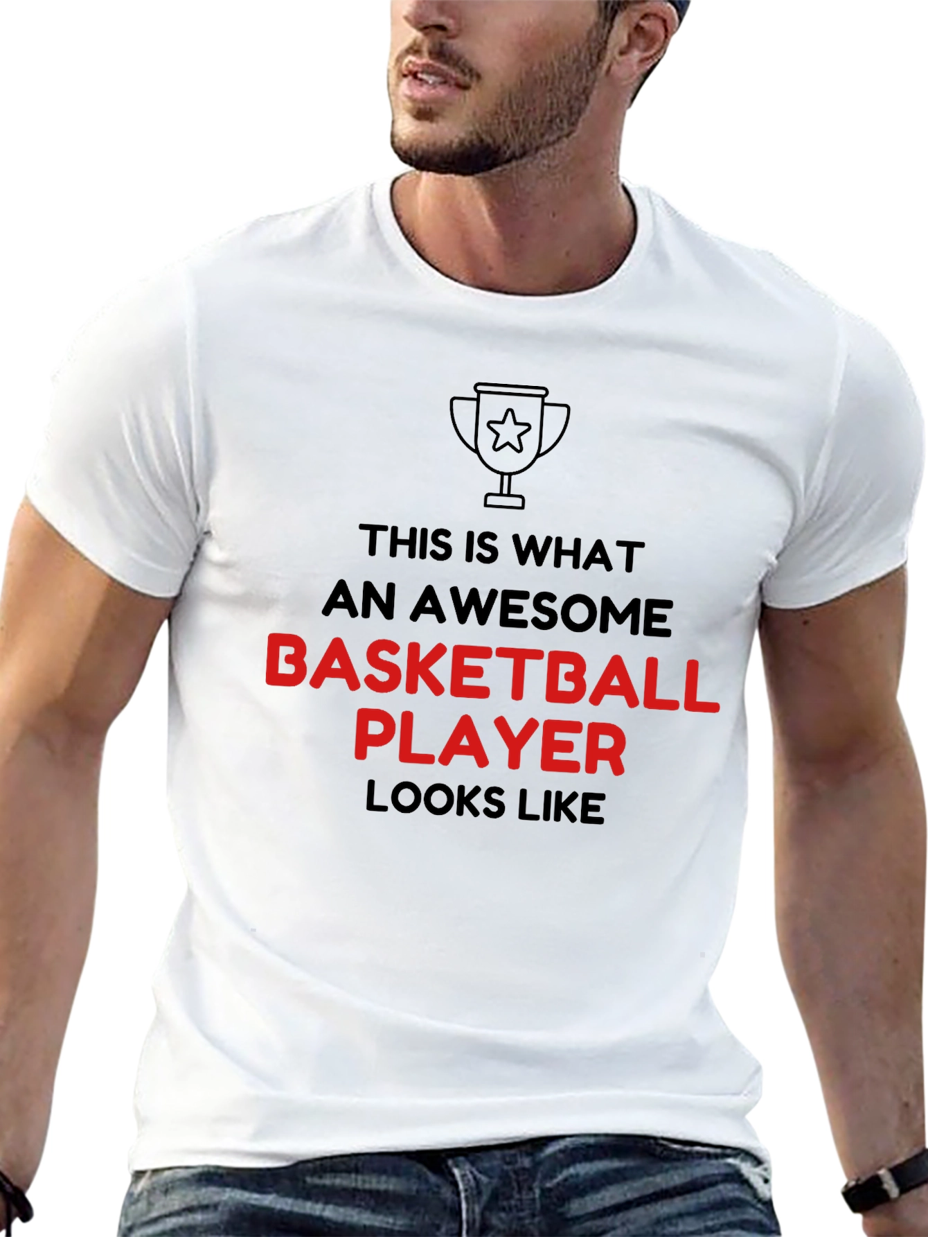 Awesome Basketball Player T-Shirt