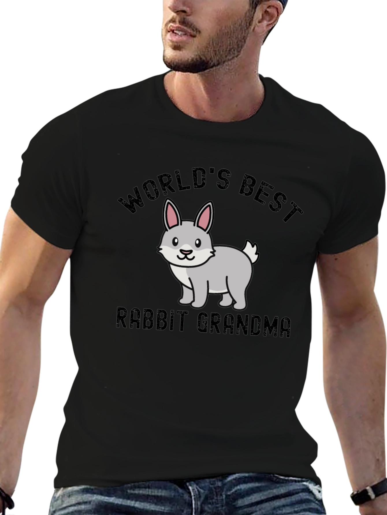 Worlds Best Rabbit Grandma T-Shirt