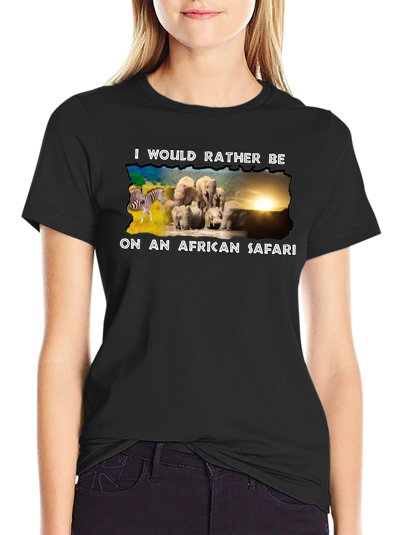 African Safari Graphic Tee