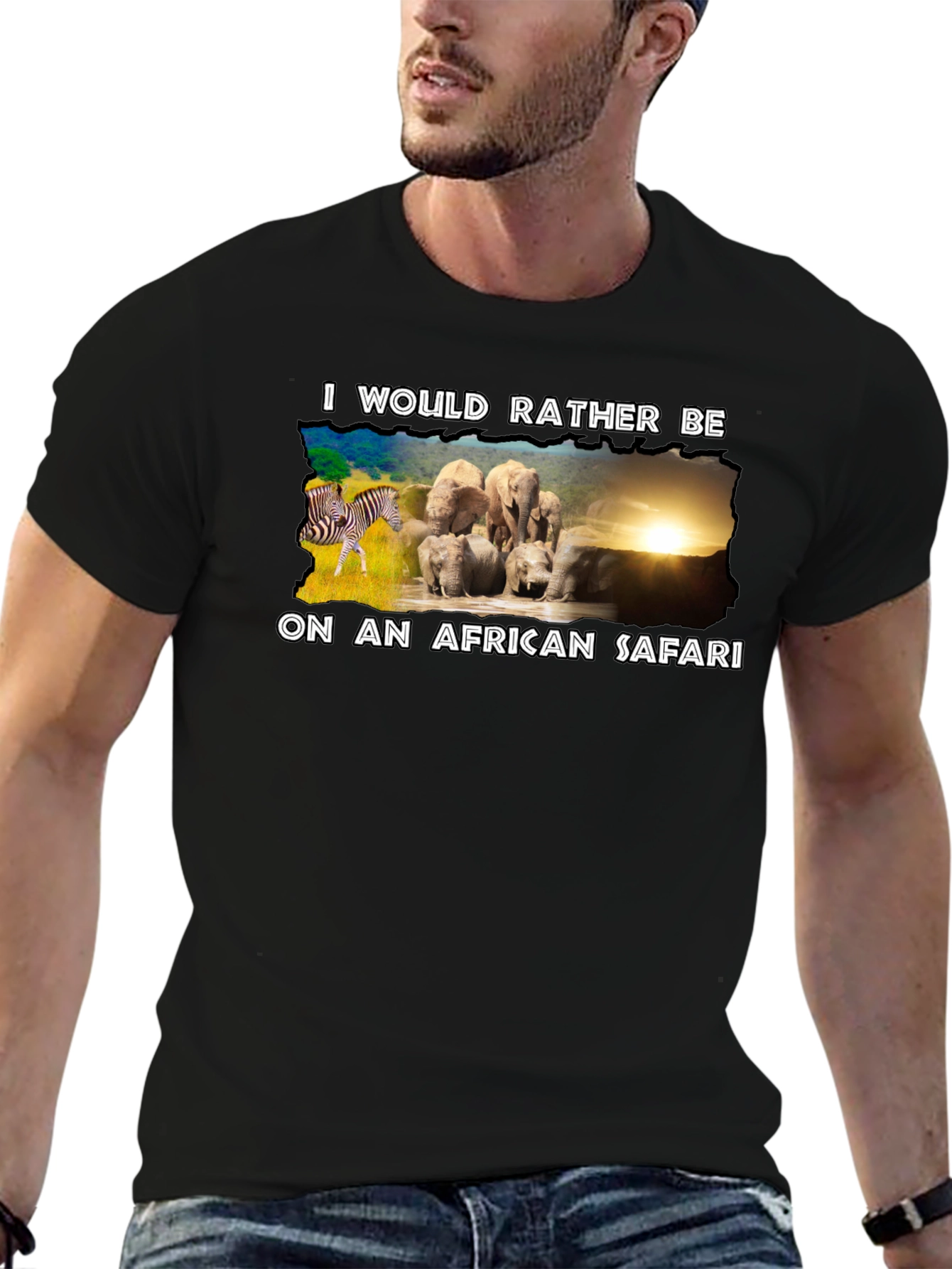African Safari Graphic Tee