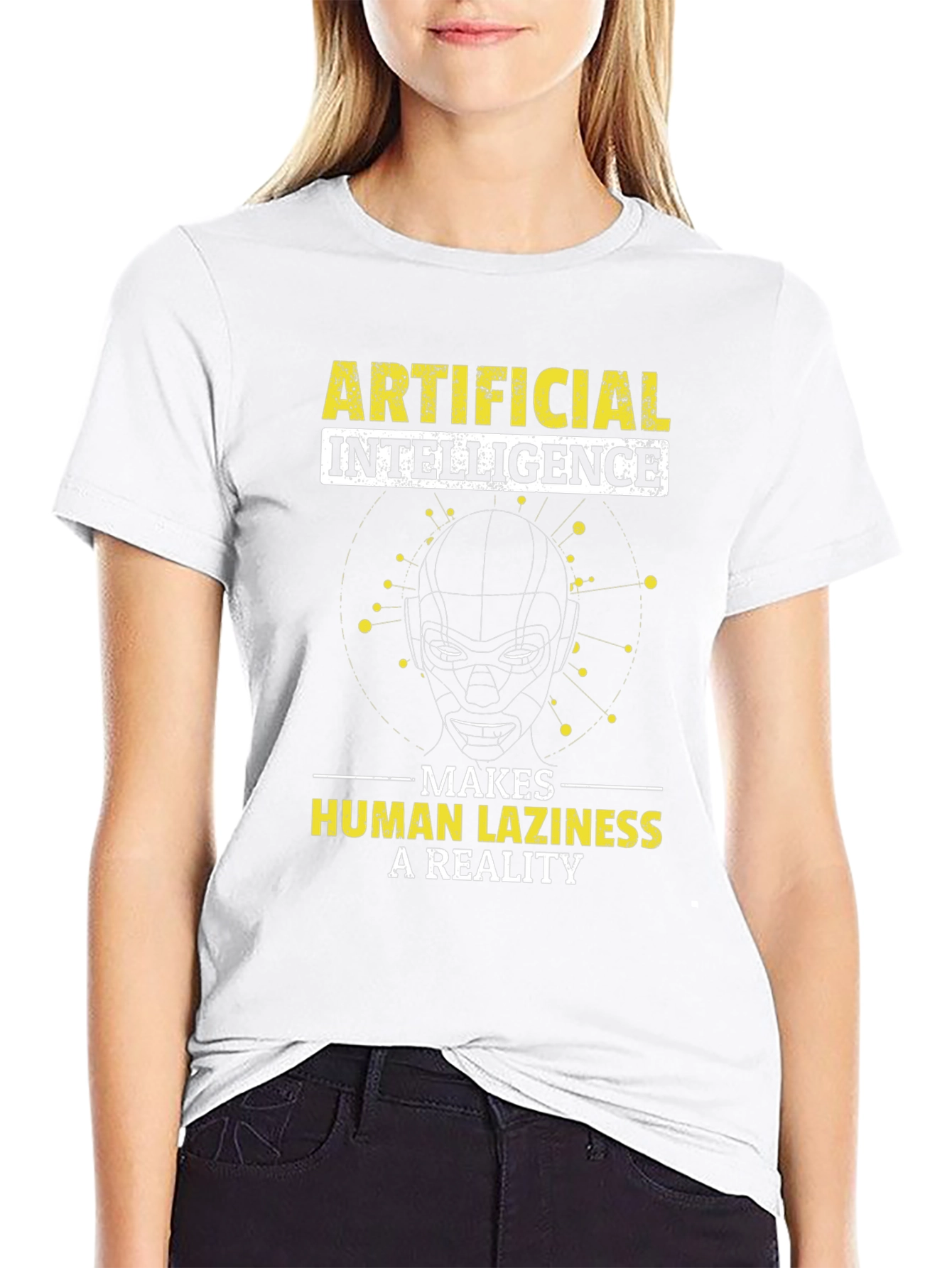 Artificial Intelligence T-Shirt - Human Laziness