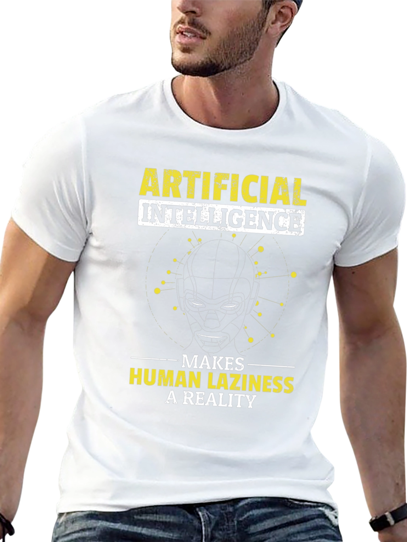Artificial Intelligence T-Shirt - Human Laziness