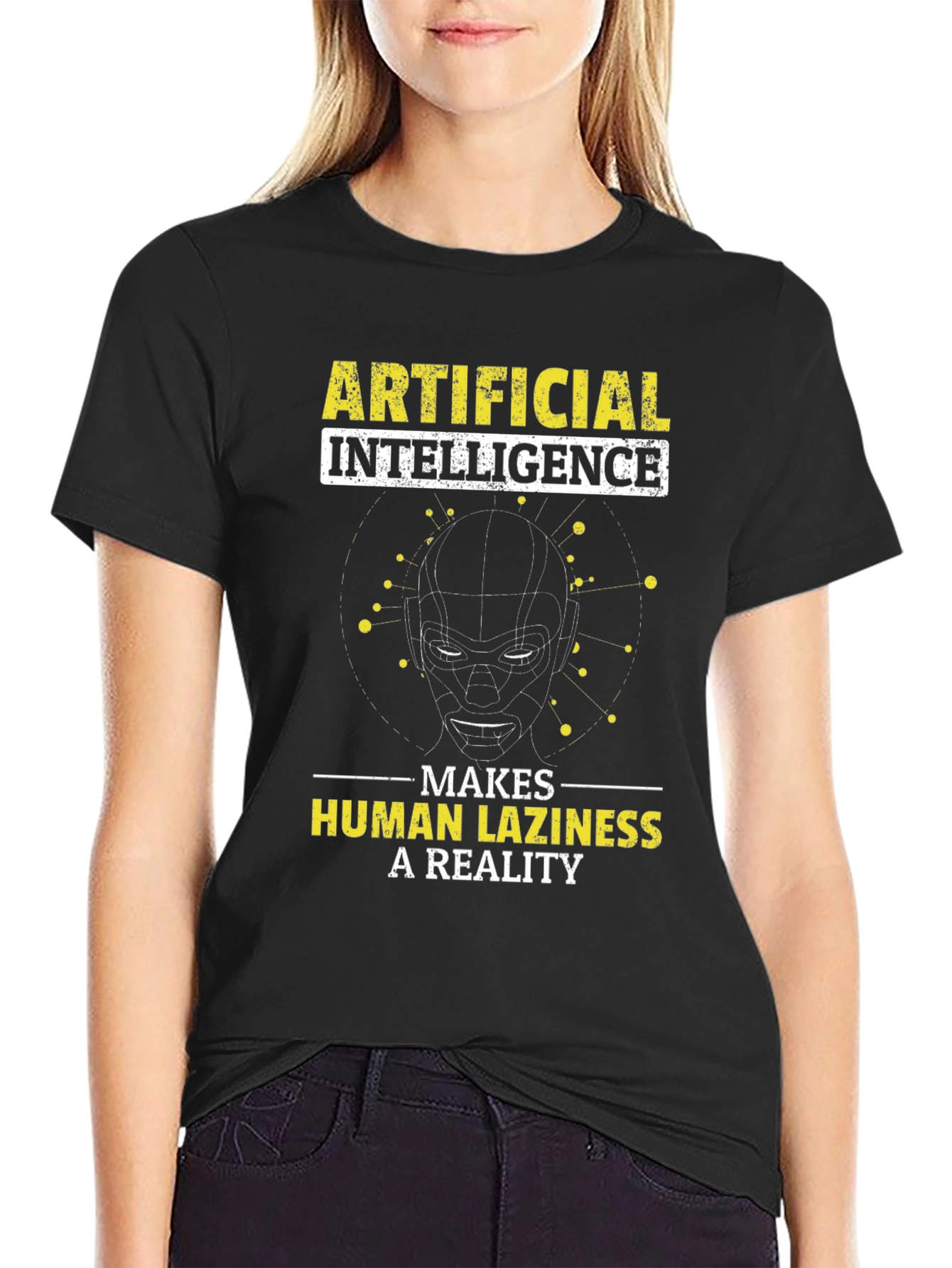 Artificial Intelligence T-Shirt - Human Laziness