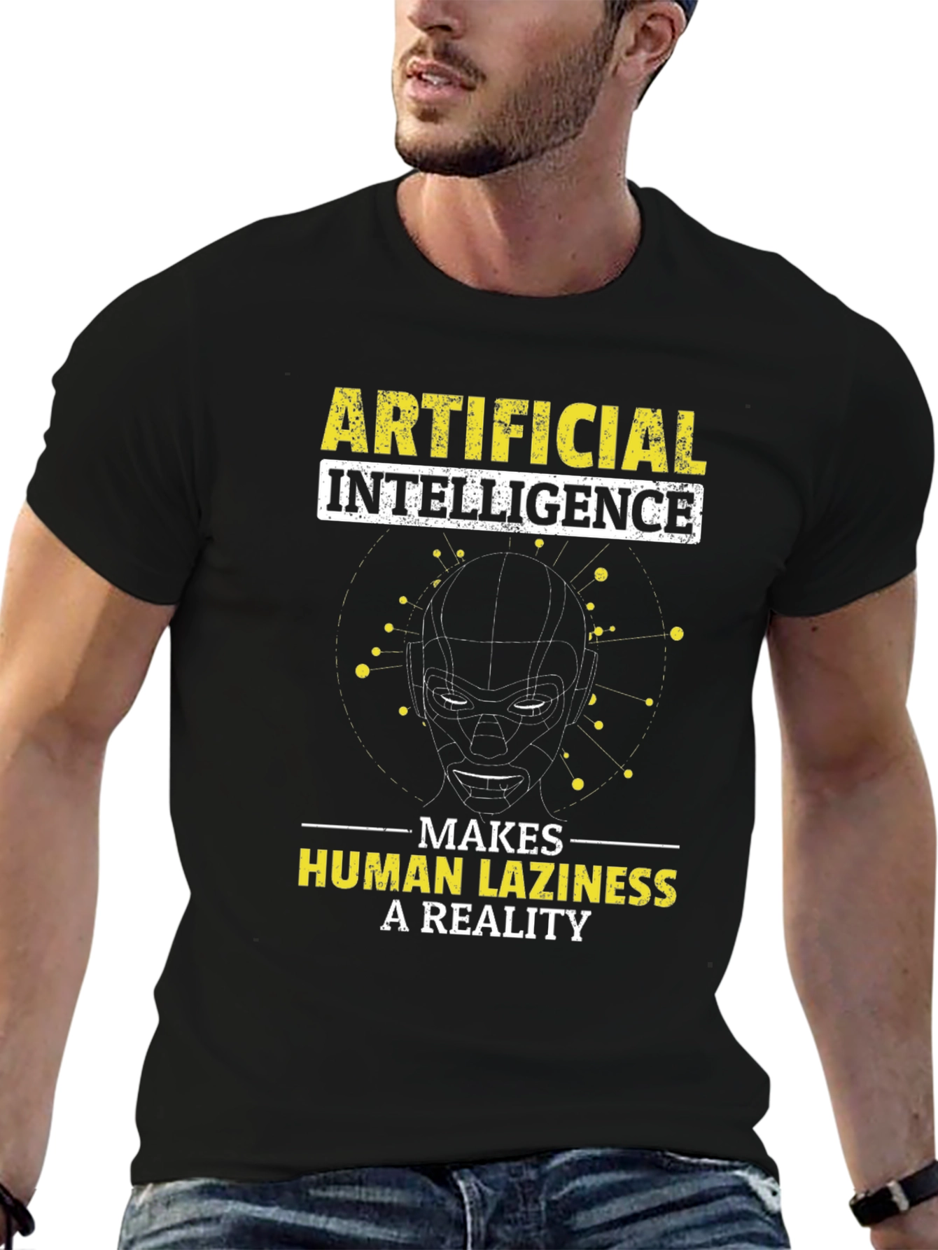Artificial Intelligence T-Shirt - Human Laziness