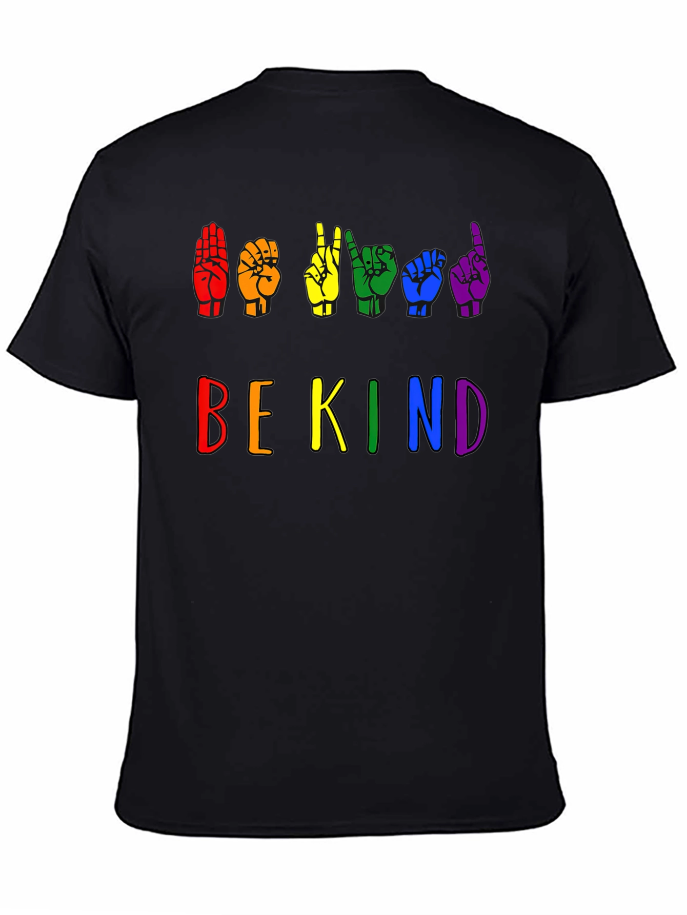 Be Kind Sign Language Pride T-Shirt