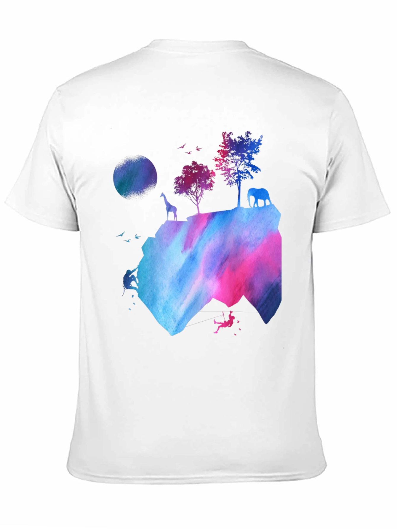 Watercolor Mountain Adventure T-Shirt