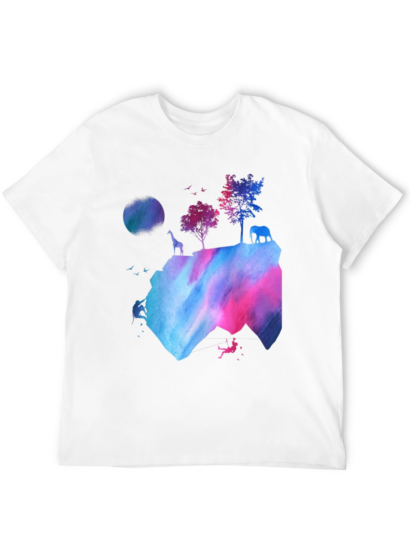 Watercolor Mountain Adventure T-Shirt