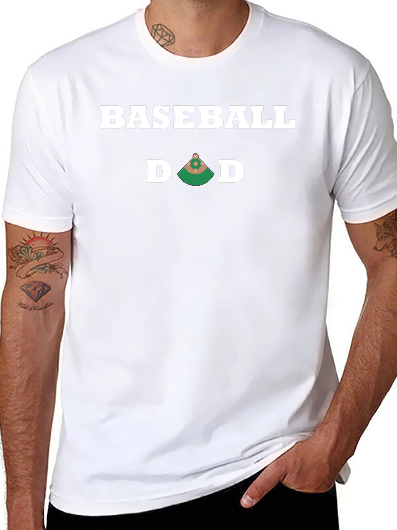 Baseball Dad T-Shirt - Sports Lovers Tee