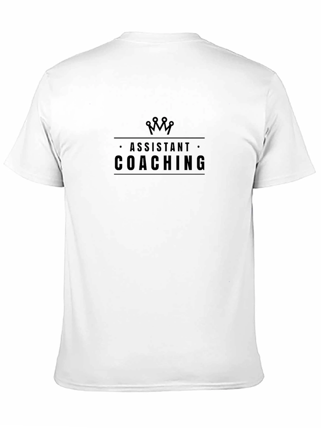 Assistant Coaching Black T-Shirt