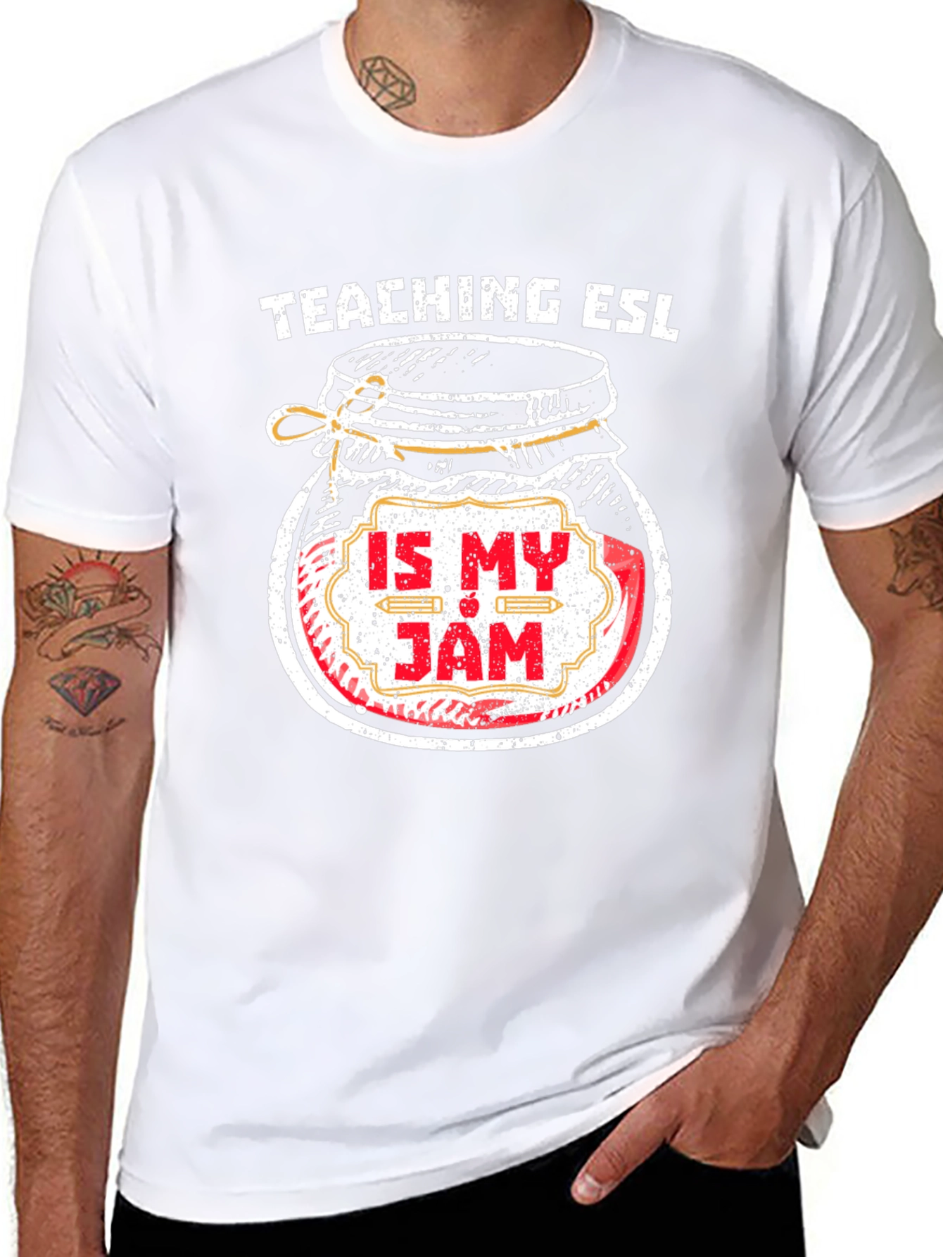 Teaching ESL Is My Jam Graphic T-Shirt