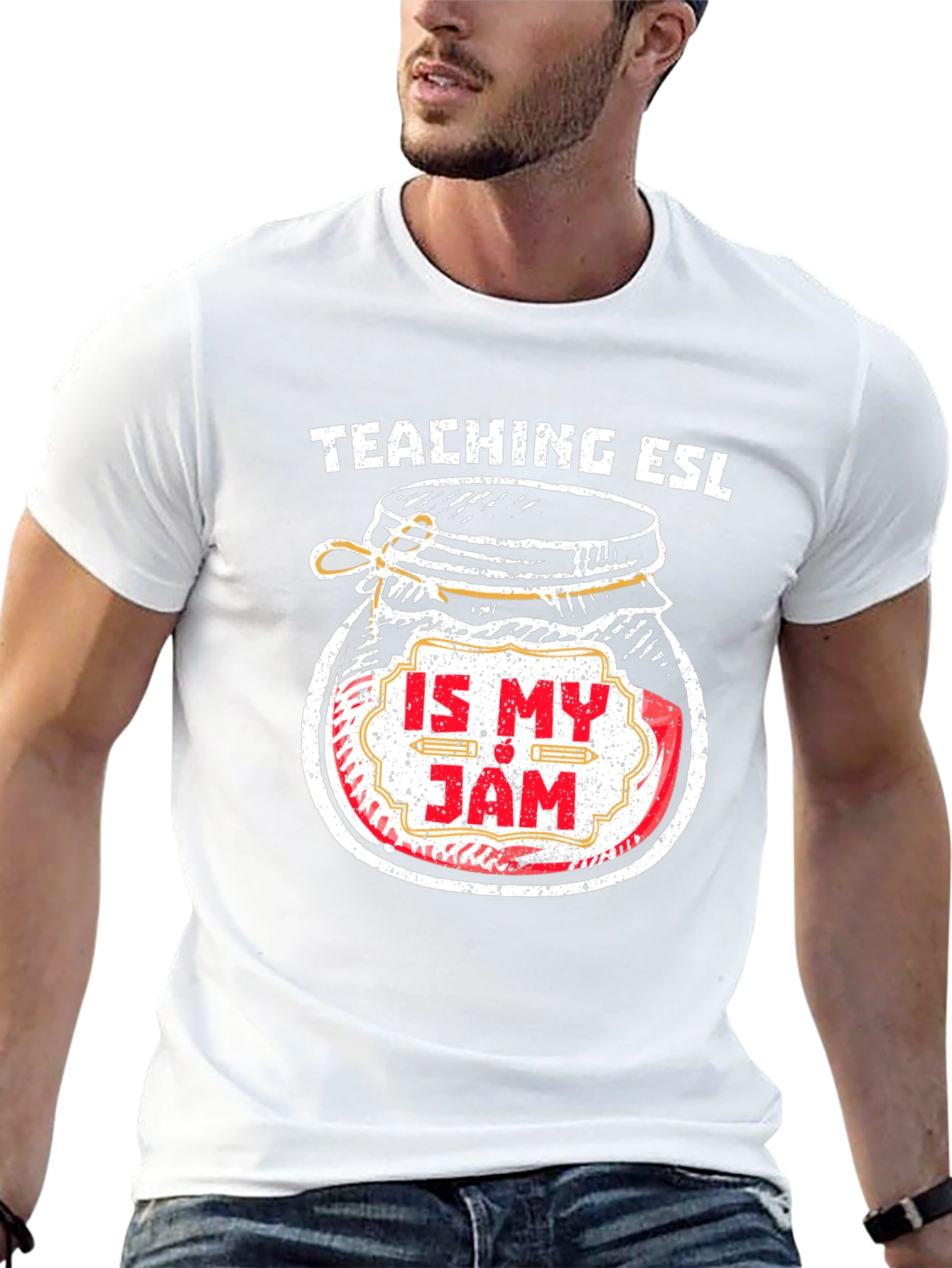 Teaching ESL Is My Jam Graphic T-Shirt
