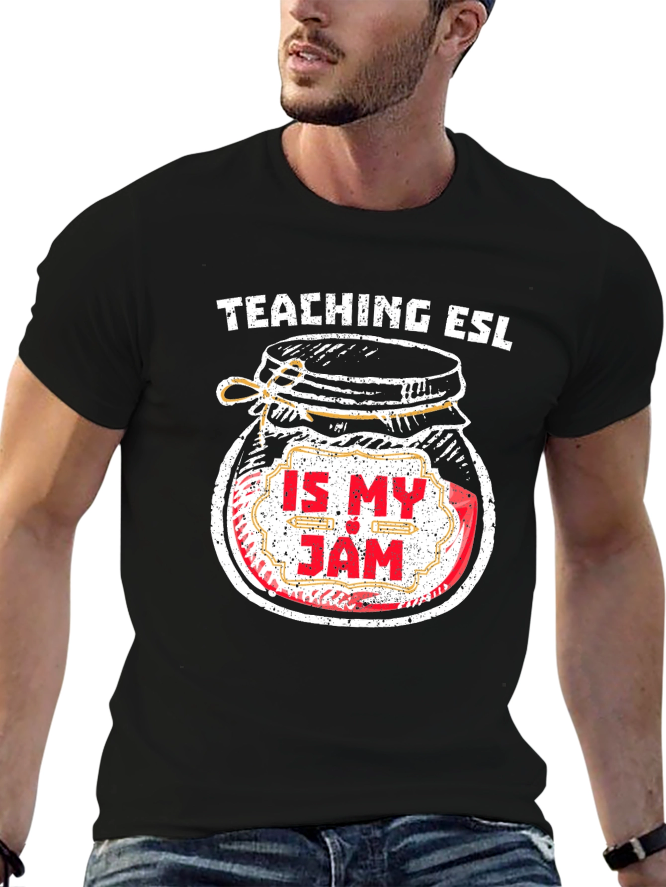 Teaching ESL Is My Jam Graphic T-Shirt
