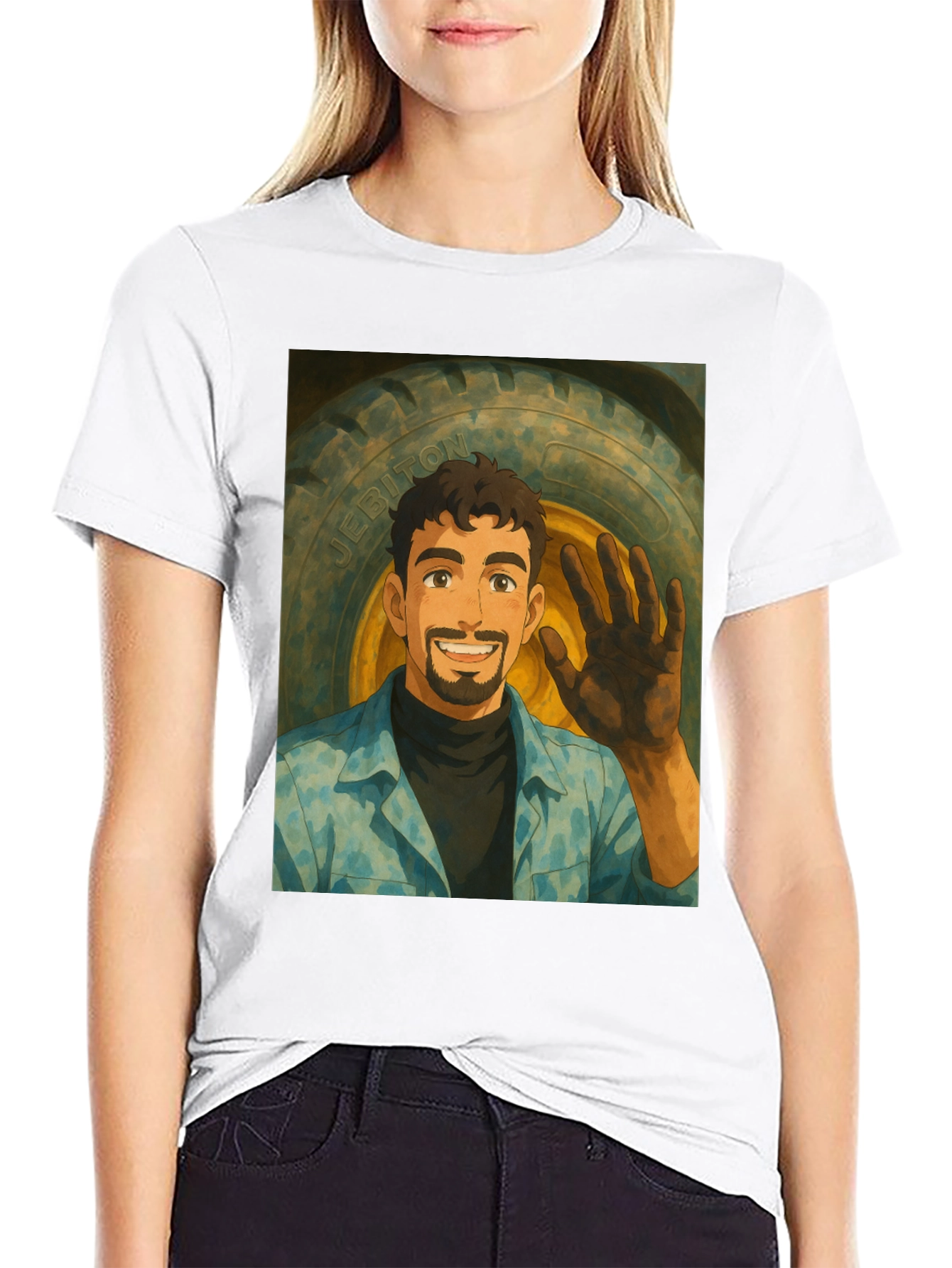 Anime Style Graphic Tee