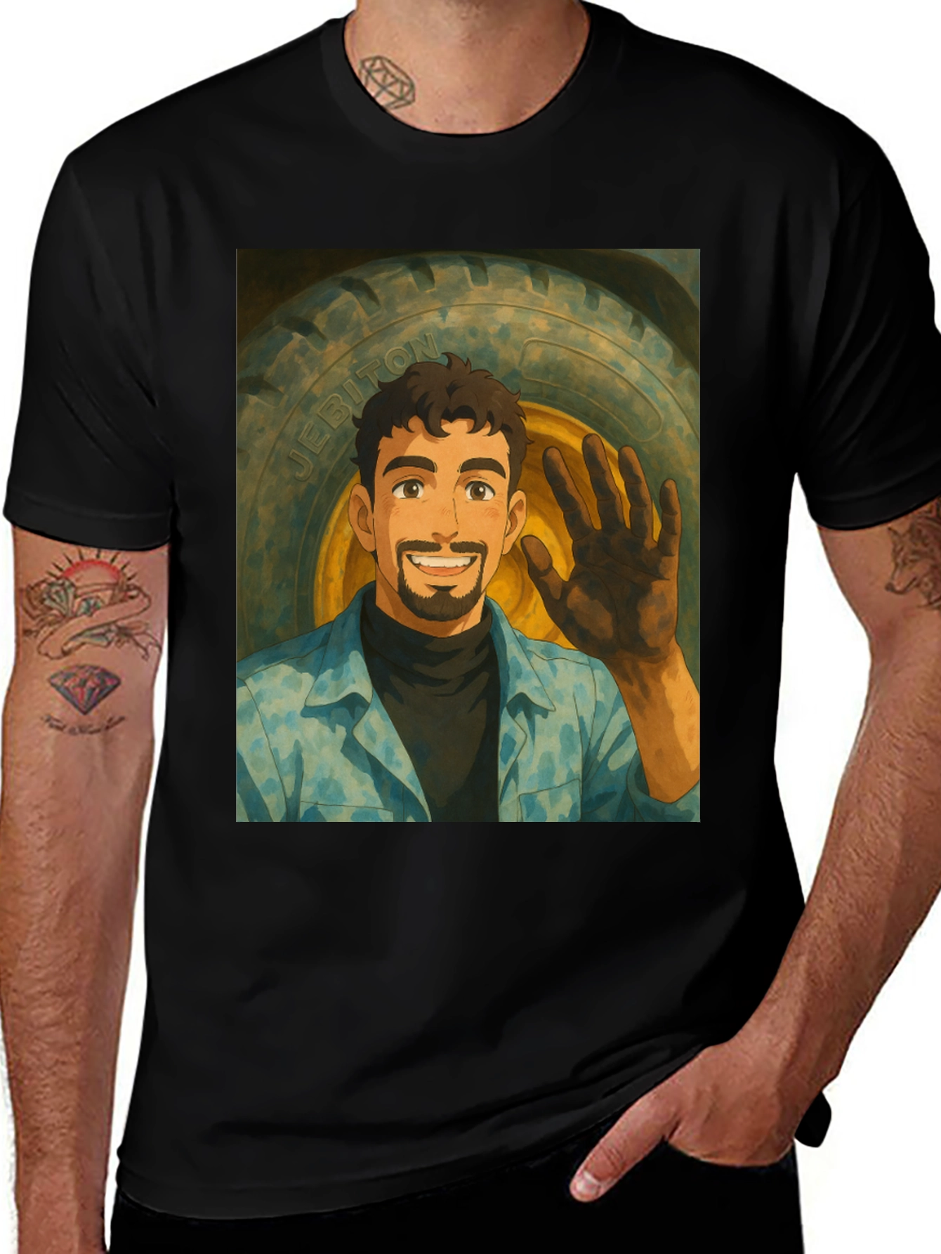 Anime Style Graphic Tee