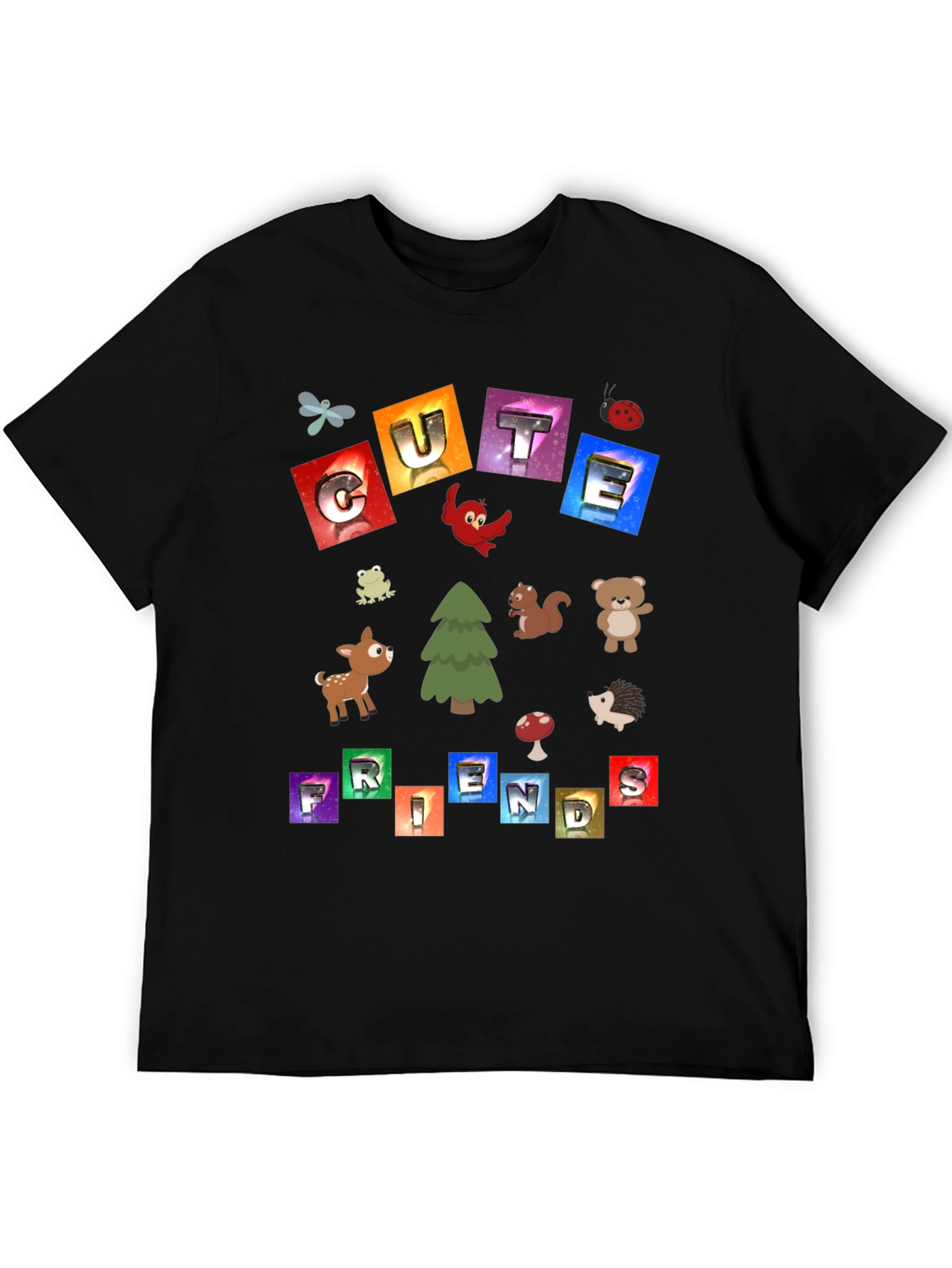 Cute Friends Graphic Tee - Unisex Crewneck