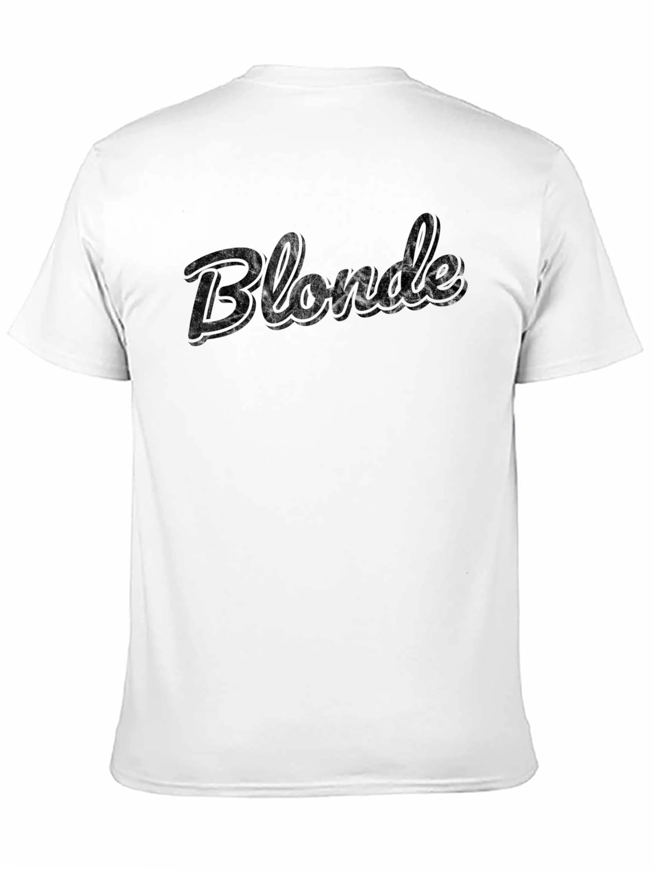 Blonde Graphic Tee - Modern Minimalist