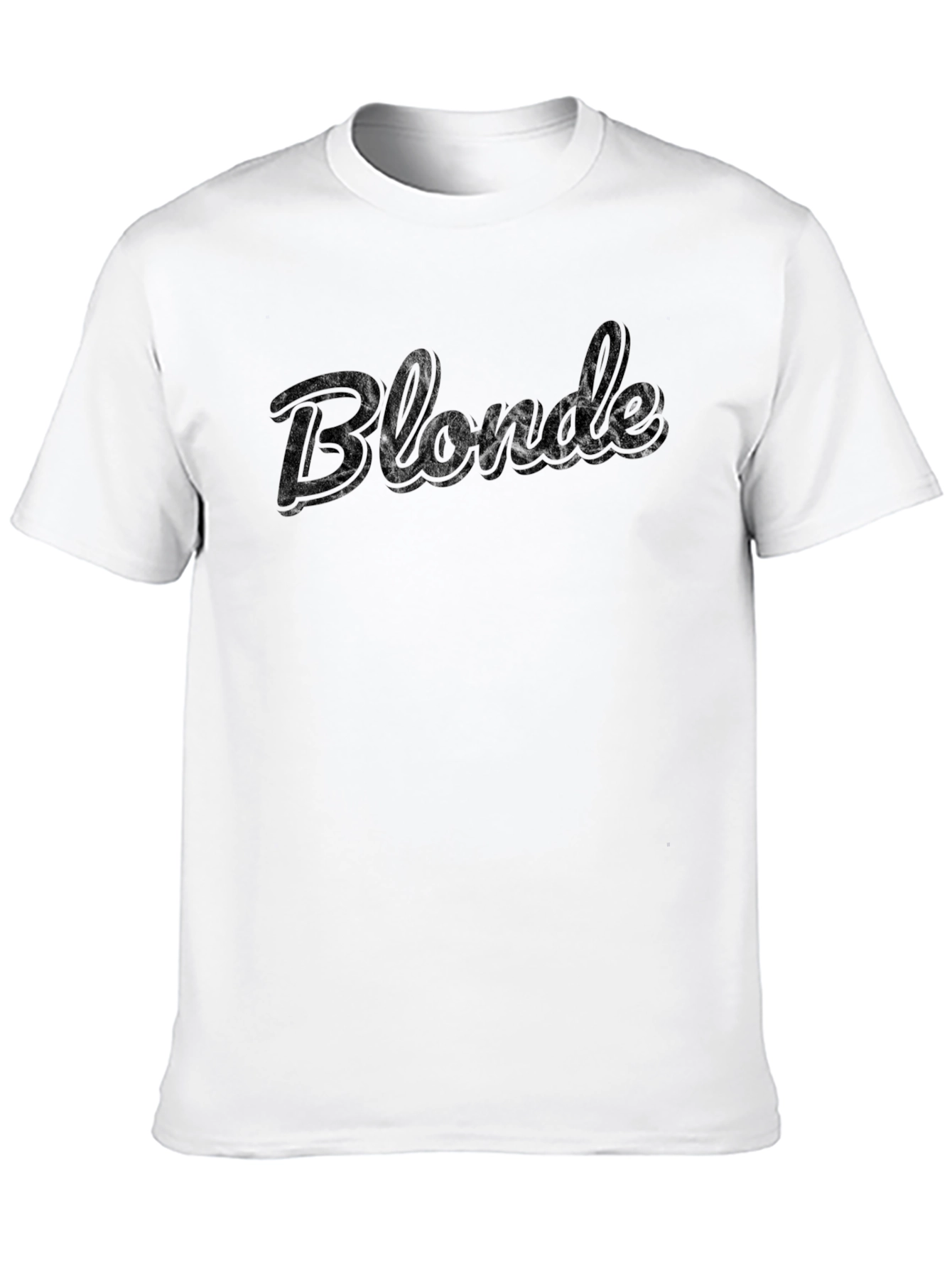Blonde Graphic Tee - Modern Minimalist