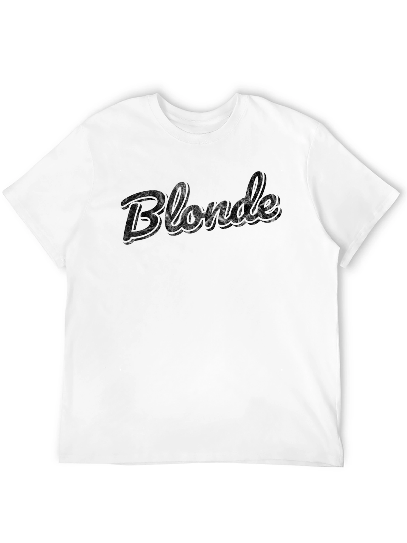 Blonde Graphic Tee - Modern Minimalist
